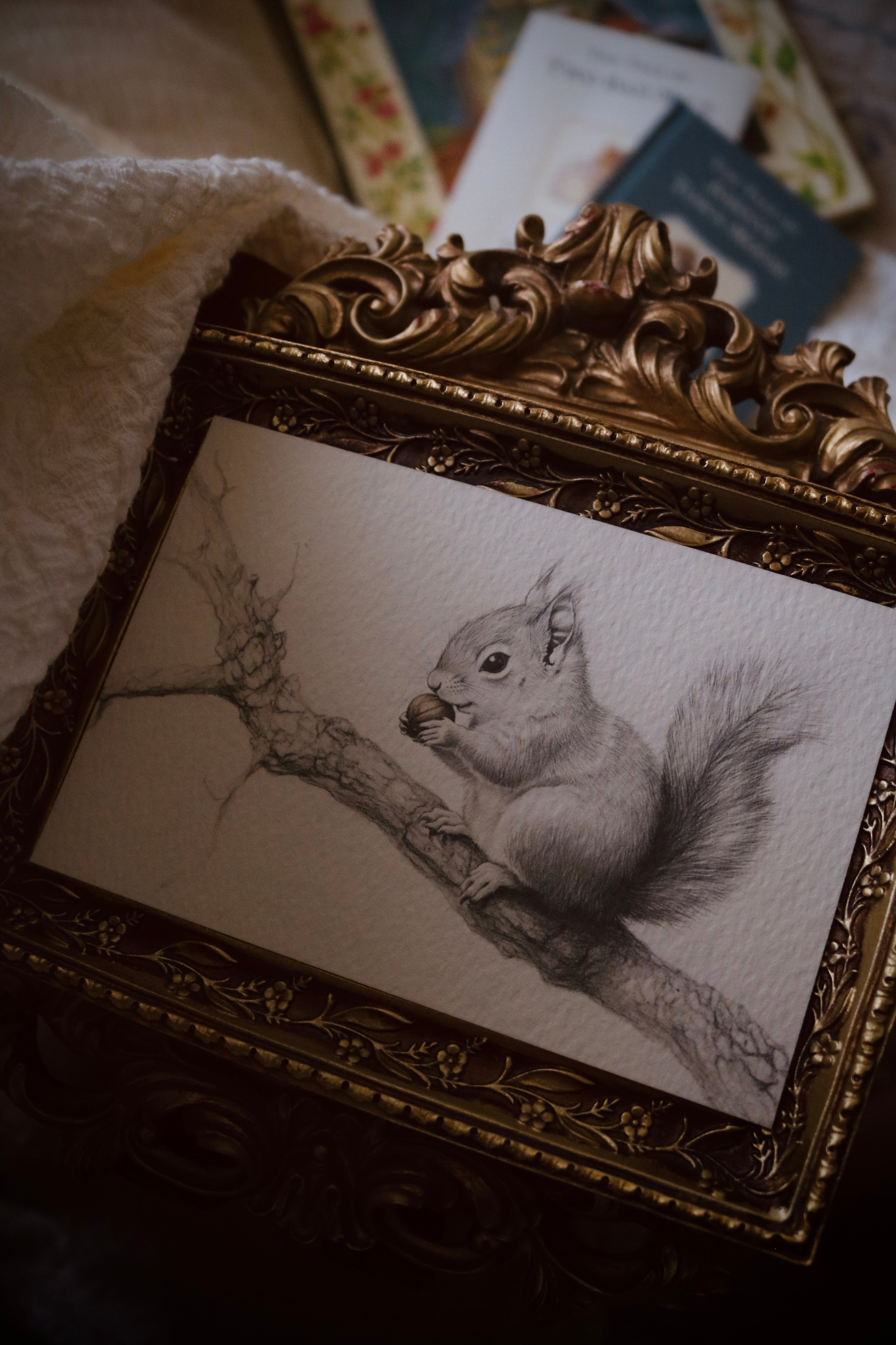 Squirrel with a Nut | First Spring