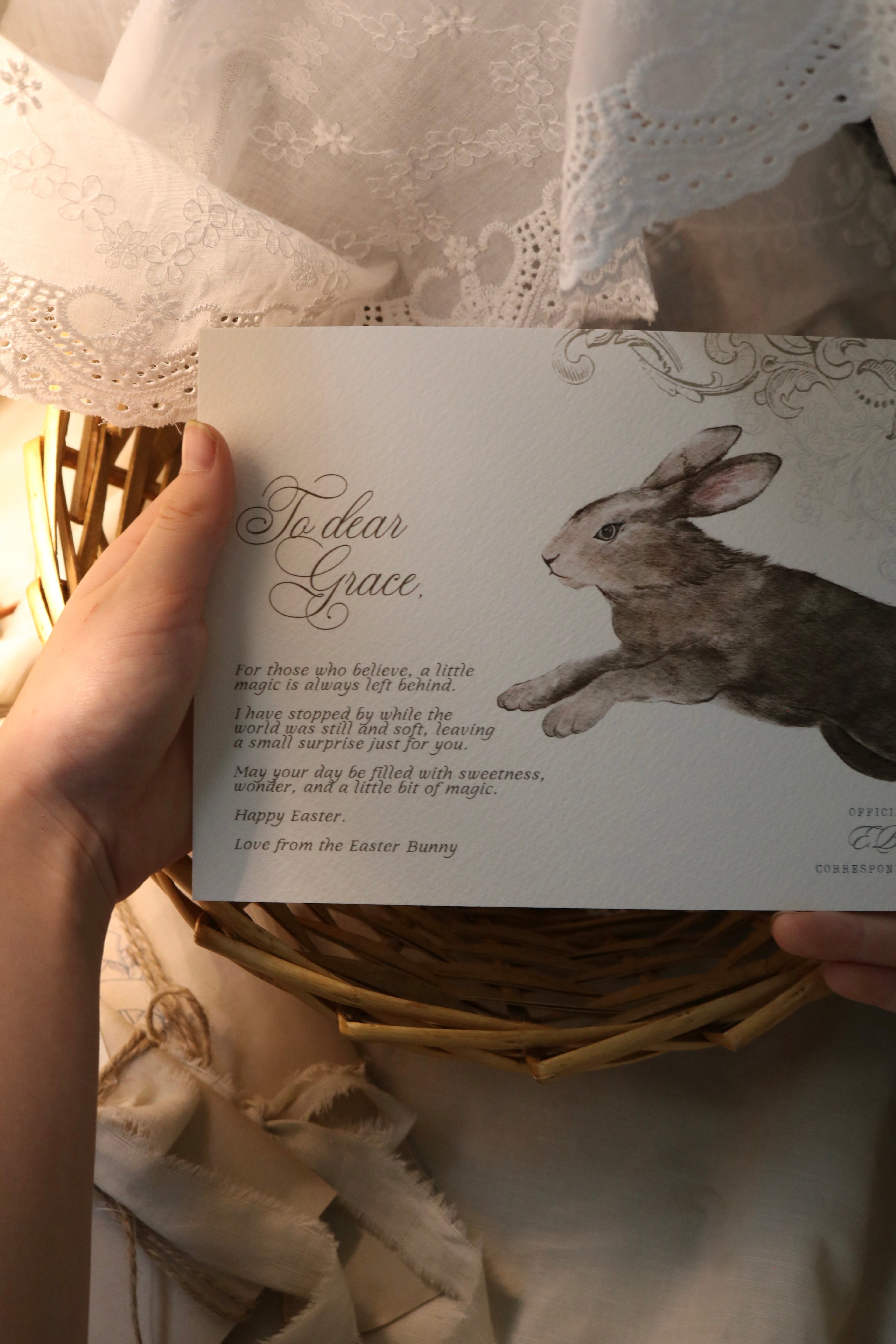 Letter from the Easter Bunny