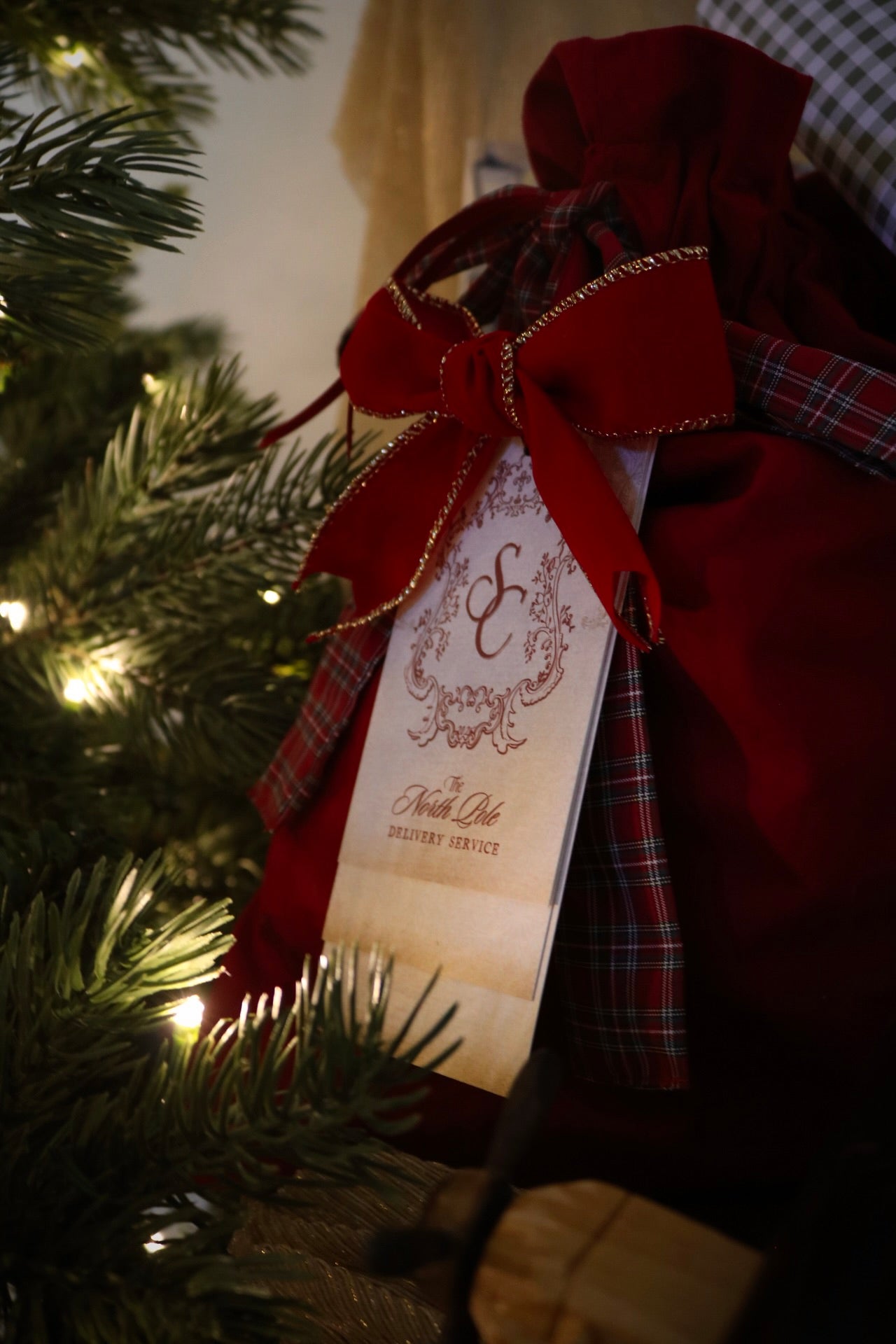 Personalised Gift Tag from Santa