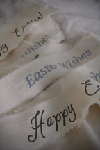 Frayed Linen Easter Ribbon