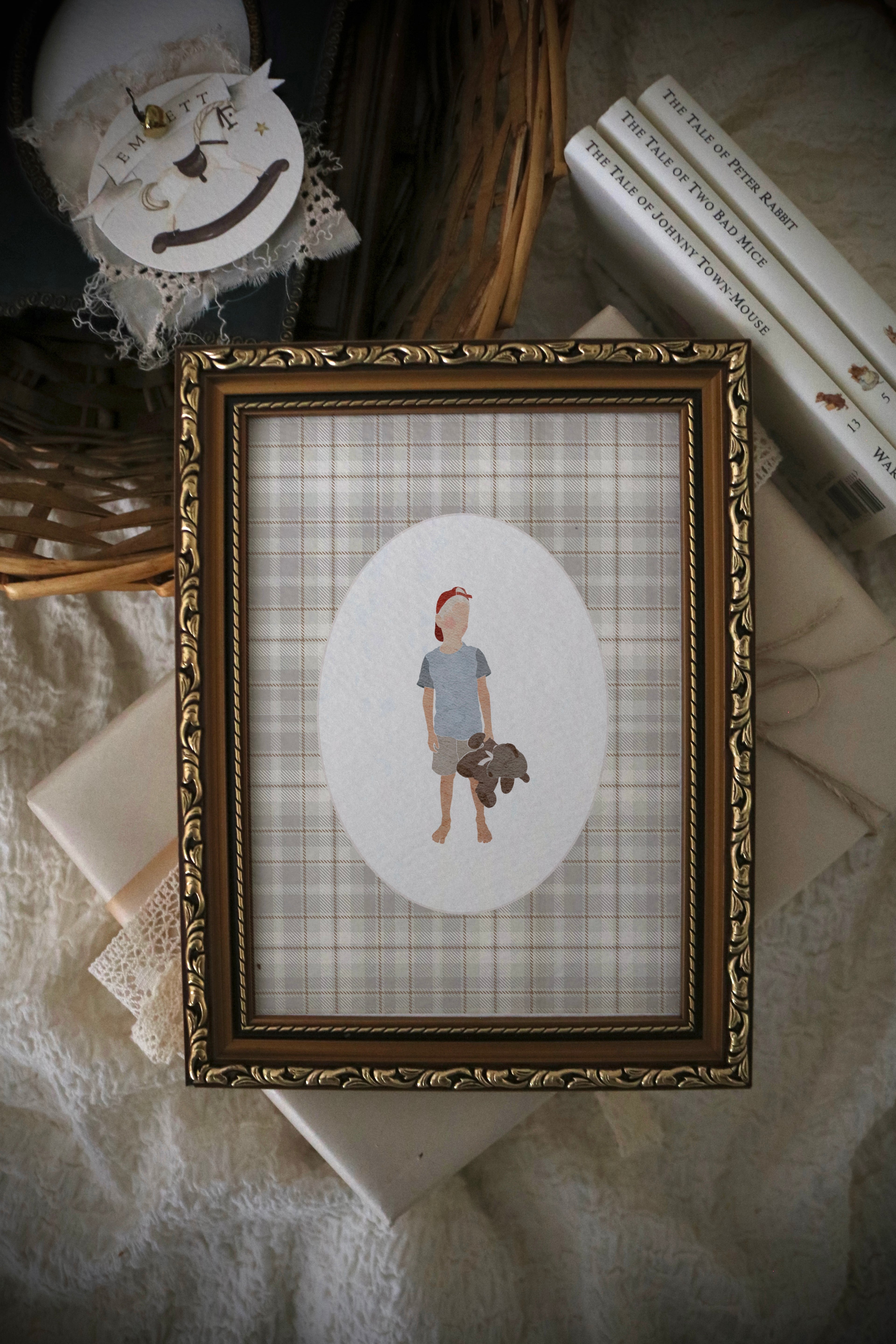 Storybook Portrait Illustration