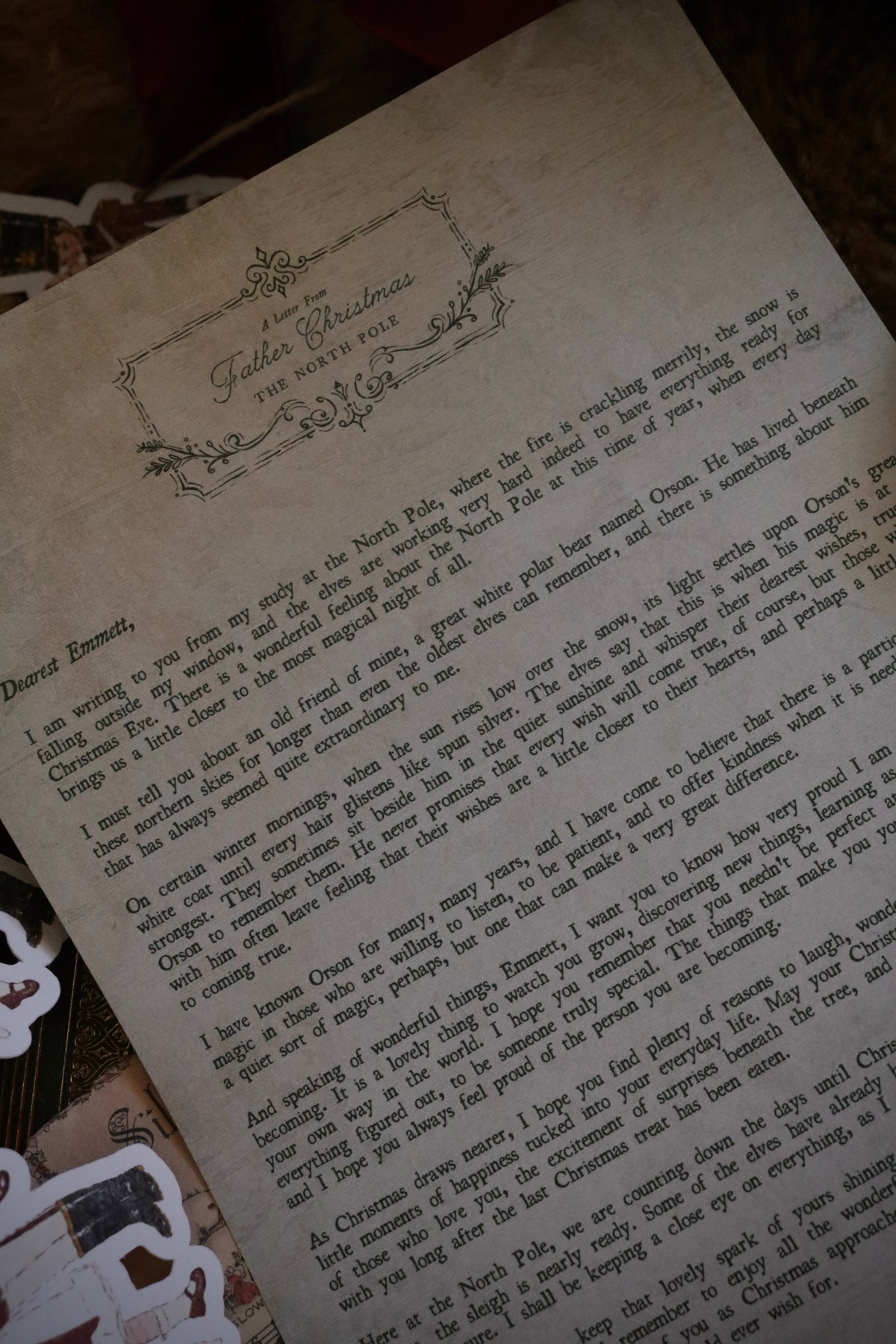 Letter from Santa Claus | Special Edition