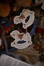 Rocking Horse Christmas Garland