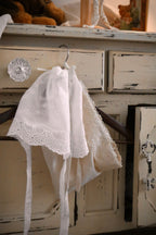 Embroidered Cotton Bonnet