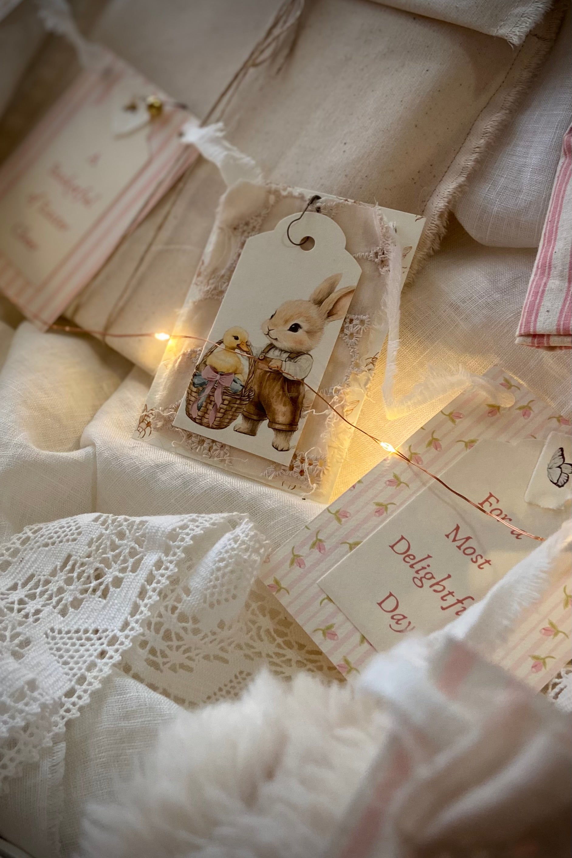Easter Bunting | Pink