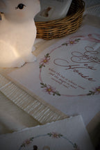 Double Sided Bedroom Banner with Keepsake Pocket