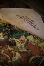 Deluxe Illustrated Card and Letter from Santa, with Double Velvet and Cotton Envelopes