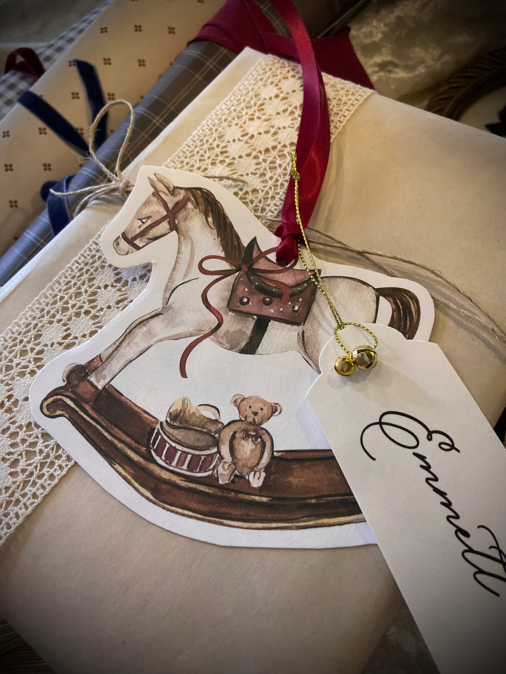 Storybook Style Gift Tag