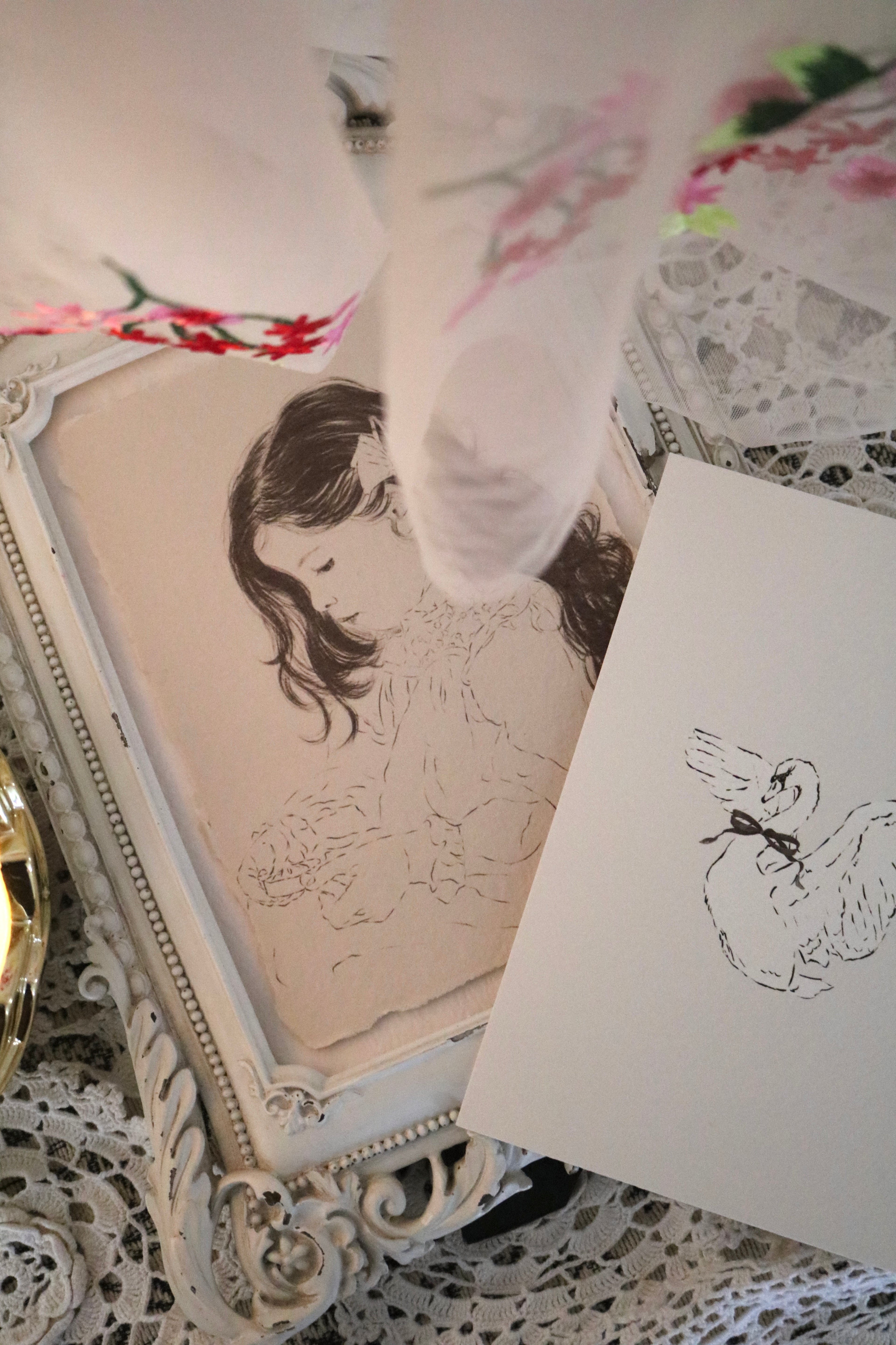 Swan Sketch | Art Print