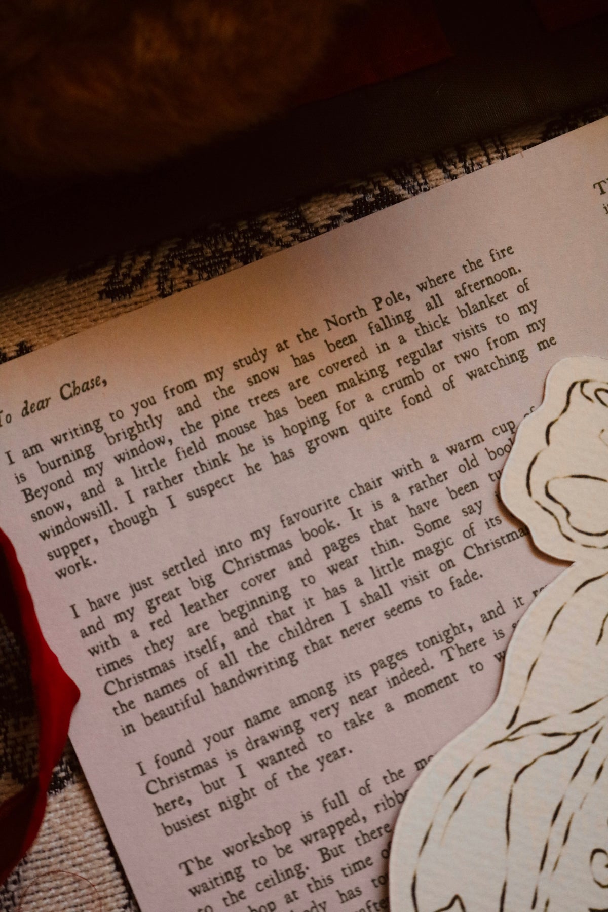 Keepsake Locket Style Letter from Santa