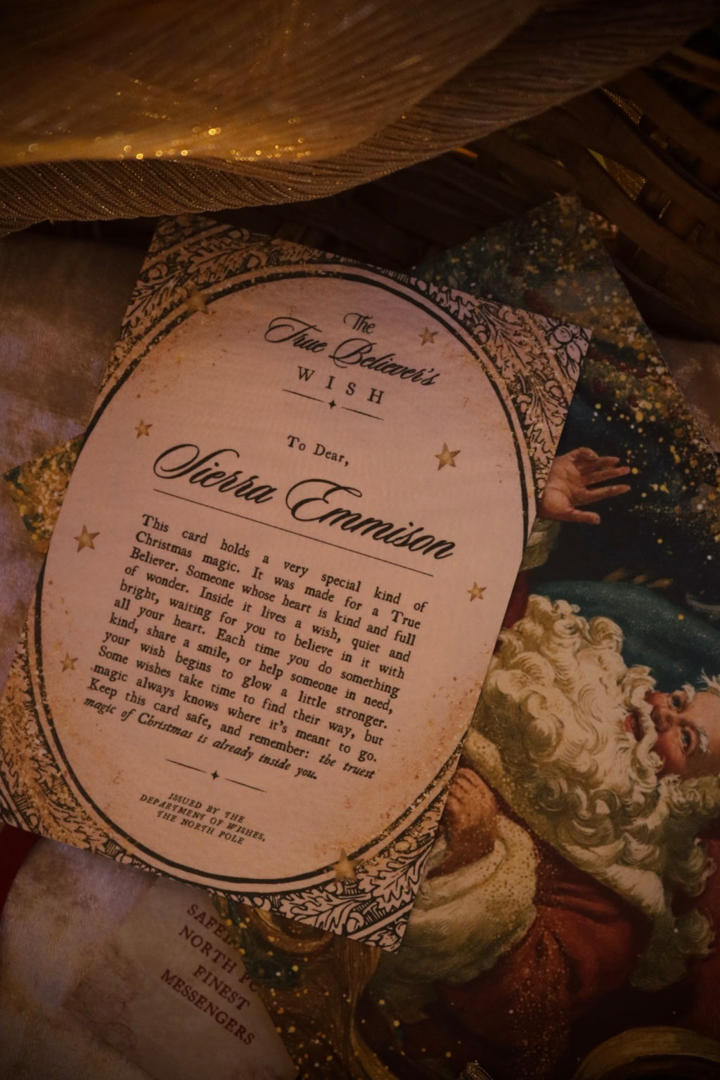 The True Believer's Wish Card