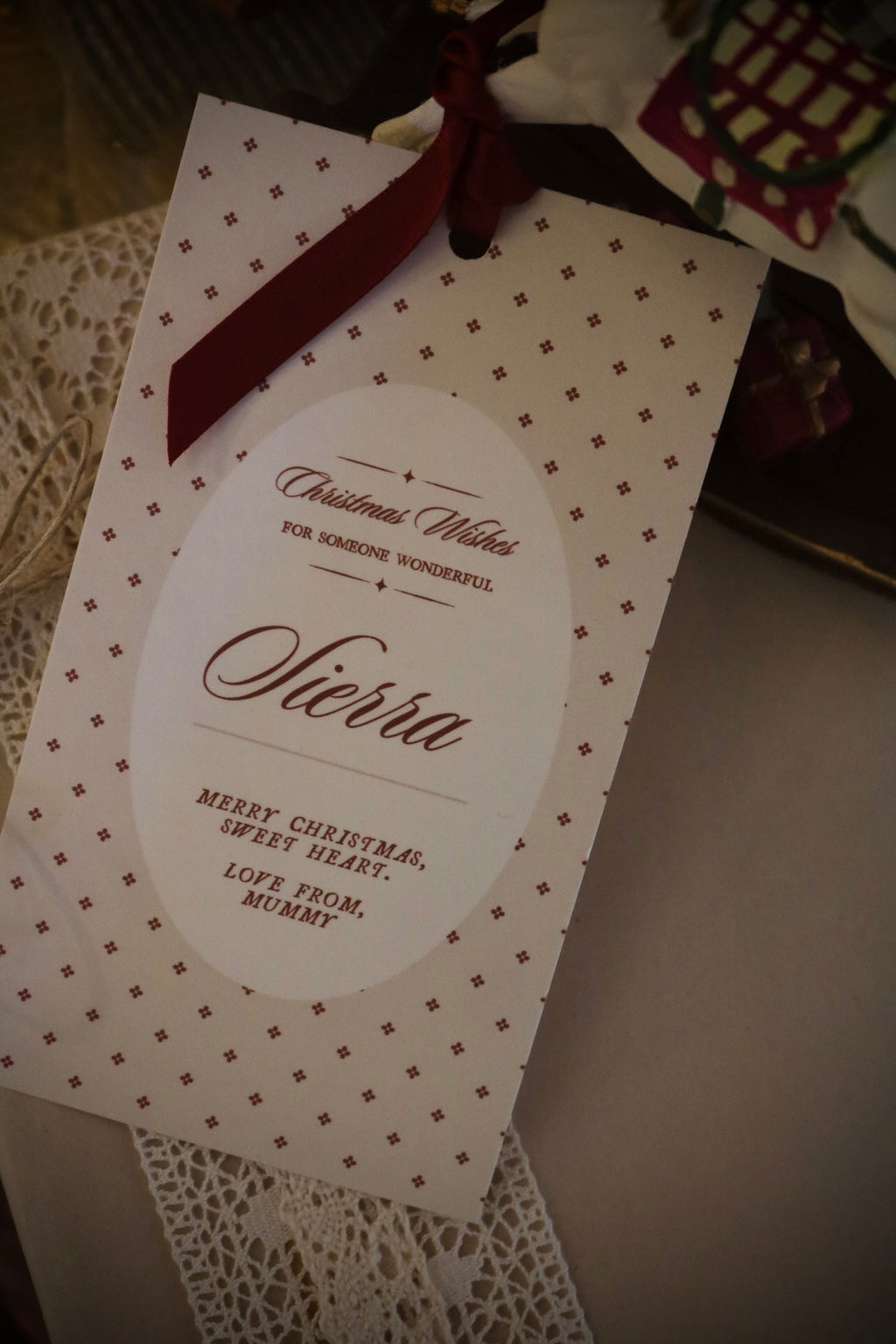 Personalised Gift Tags