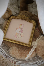 Dolly and Her Lamb | Framed
