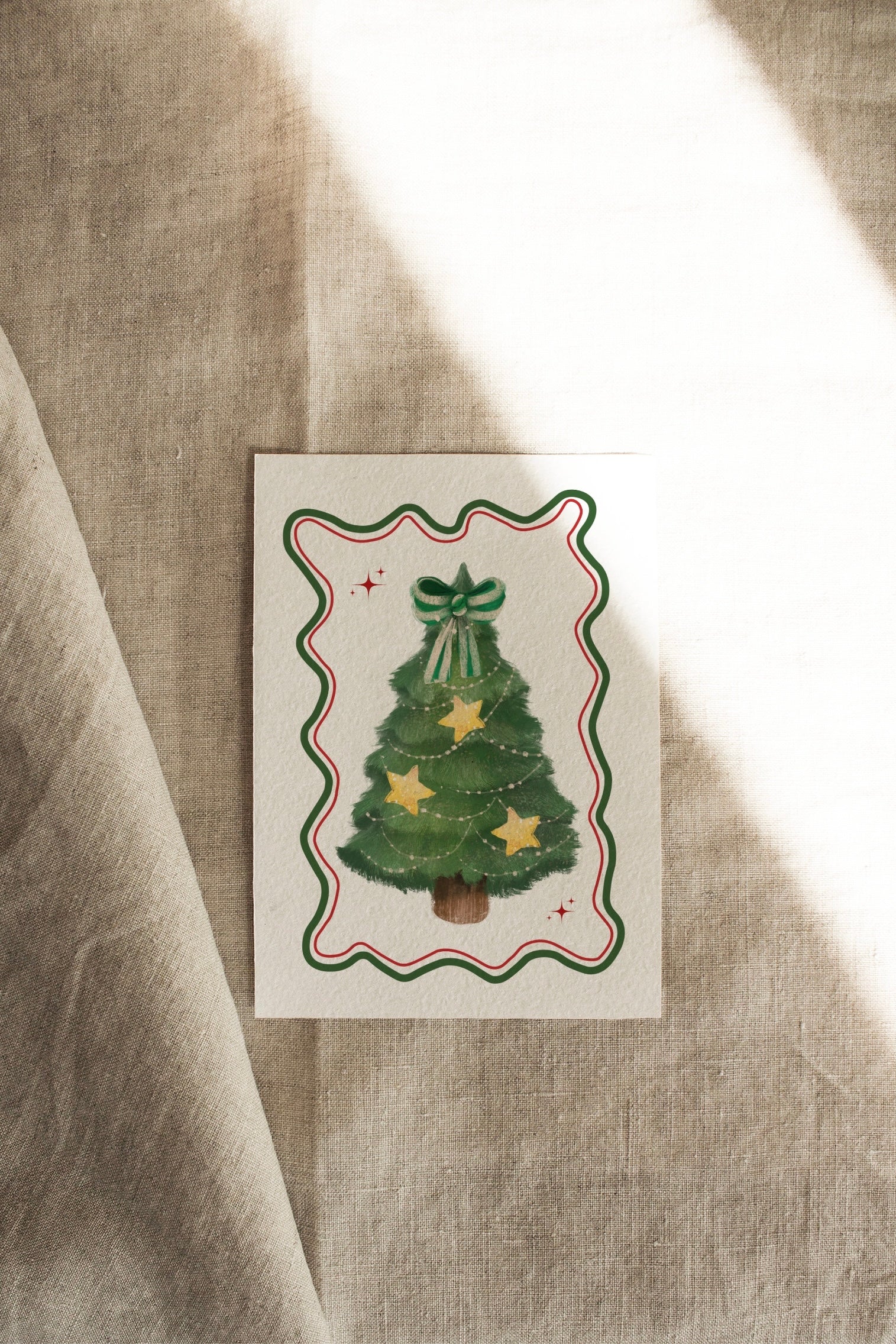 Christmas Tree | Available as Christmas Card or Print