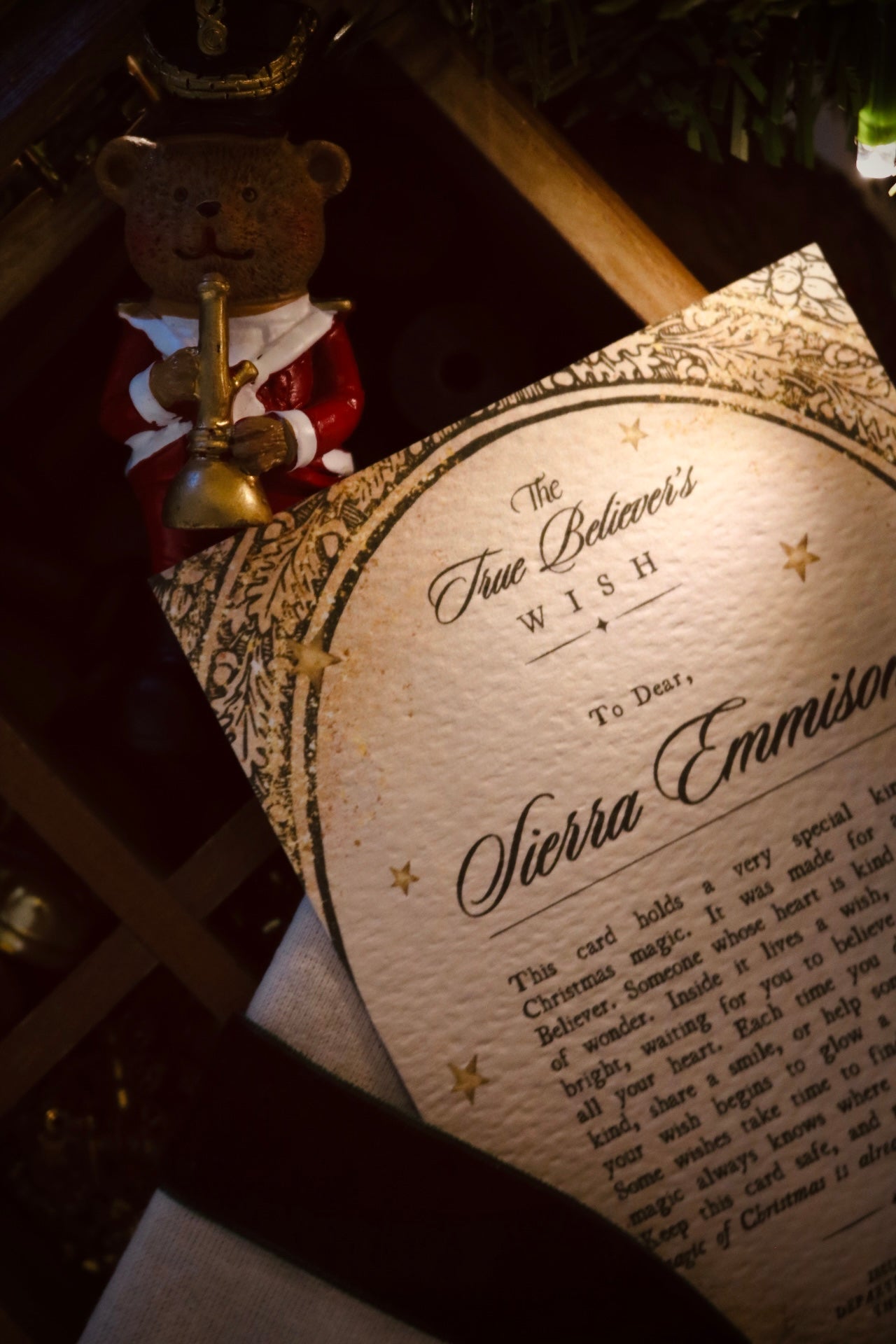 The True Believer's Wish Card