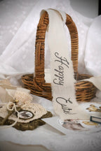 Frayed Linen Easter Ribbon