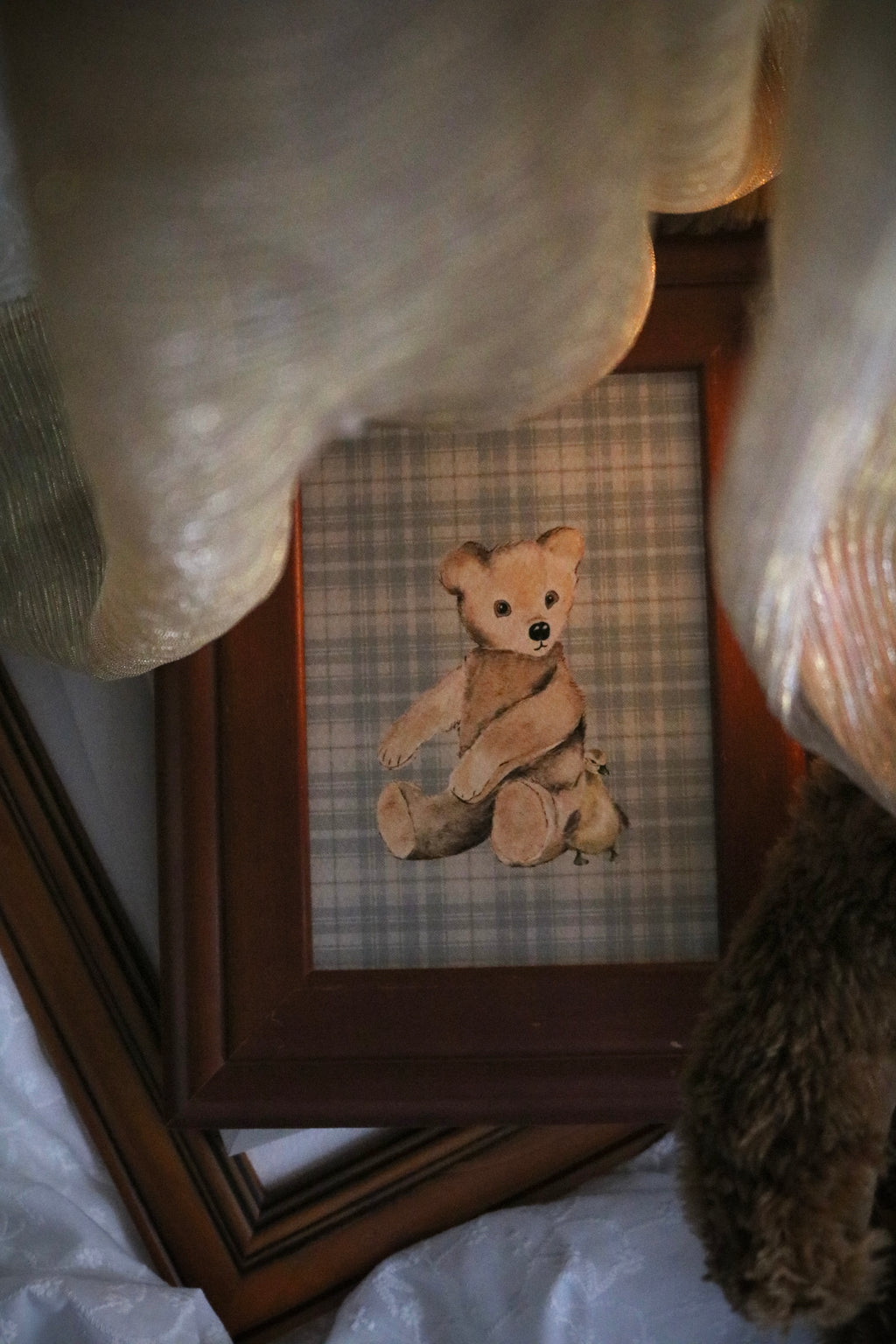 Teddy and Duck | Framed