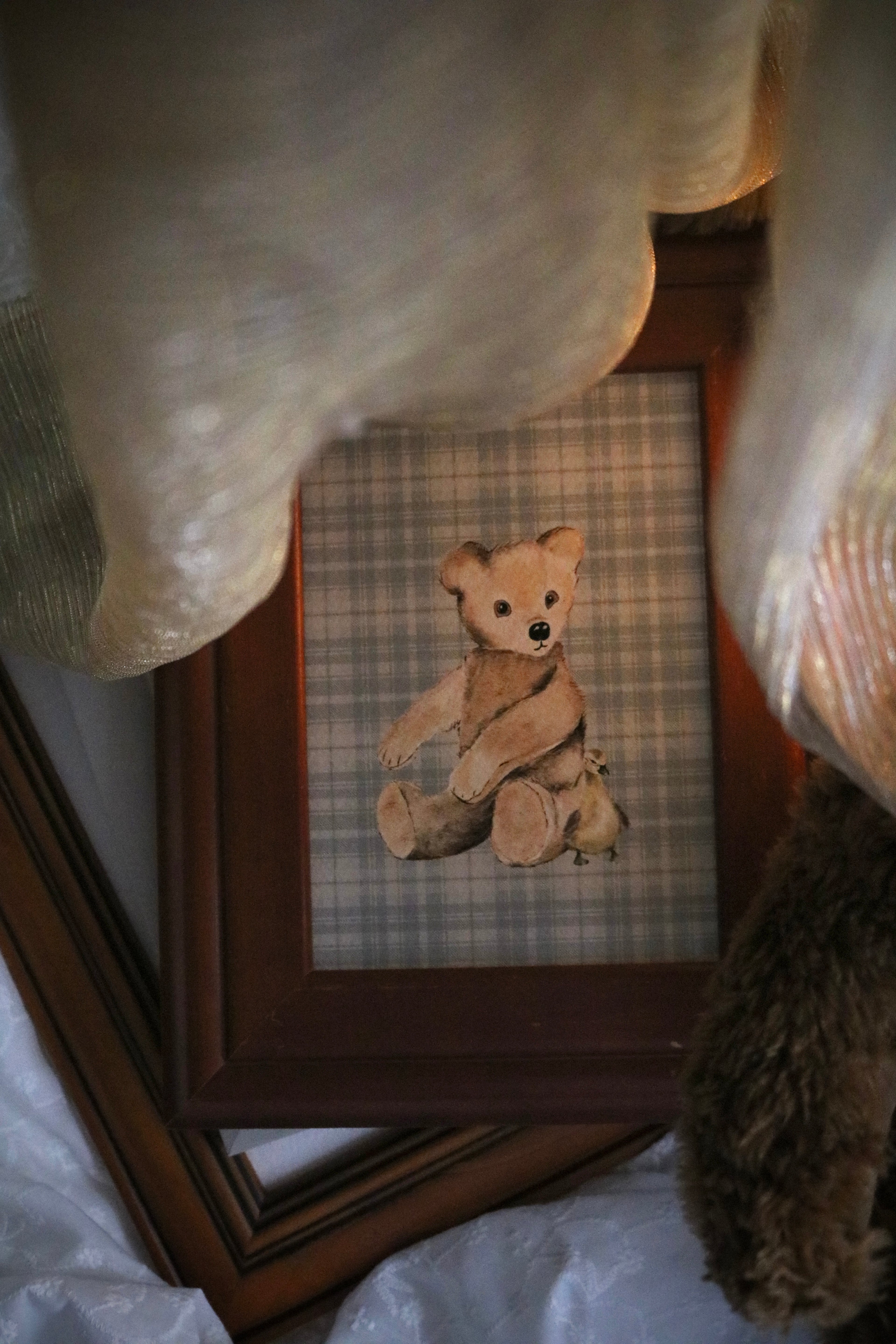 Teddy and Duck | Framed