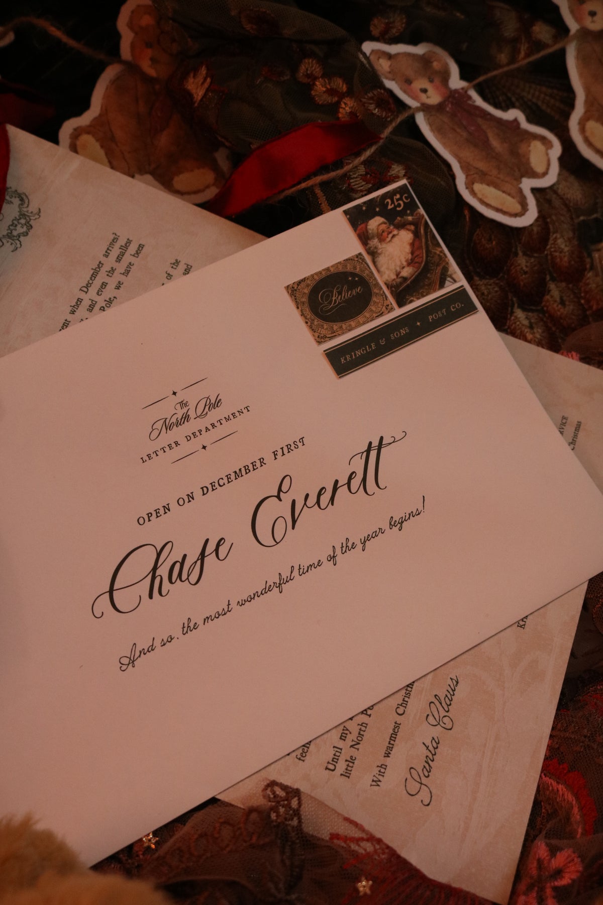 The First Delivery of December | Letter from Santa