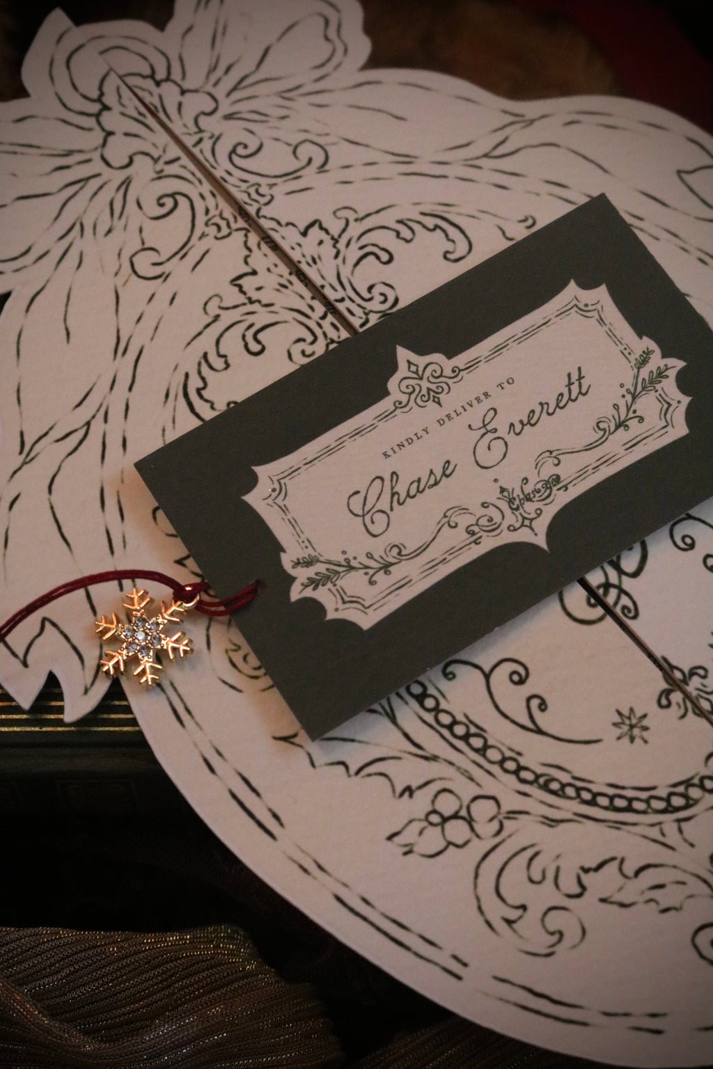 Keepsake Locket Style Letter from Santa