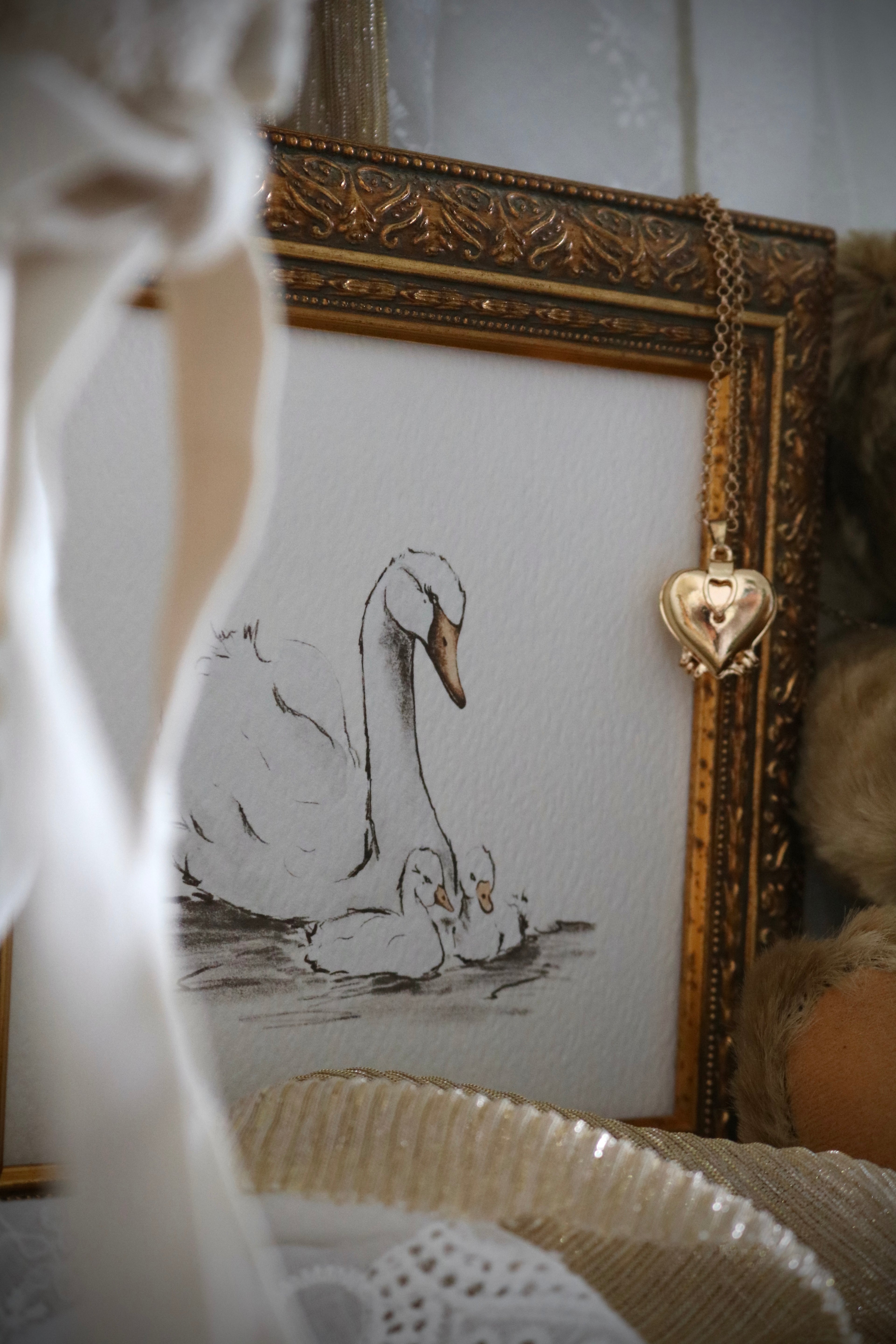 Mother Swan and Her Cygnets | The Storykeeper’s Shelf