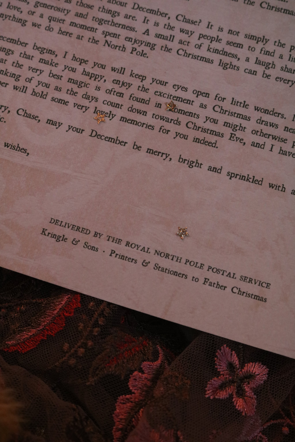 The First Delivery of December | Letter from Santa