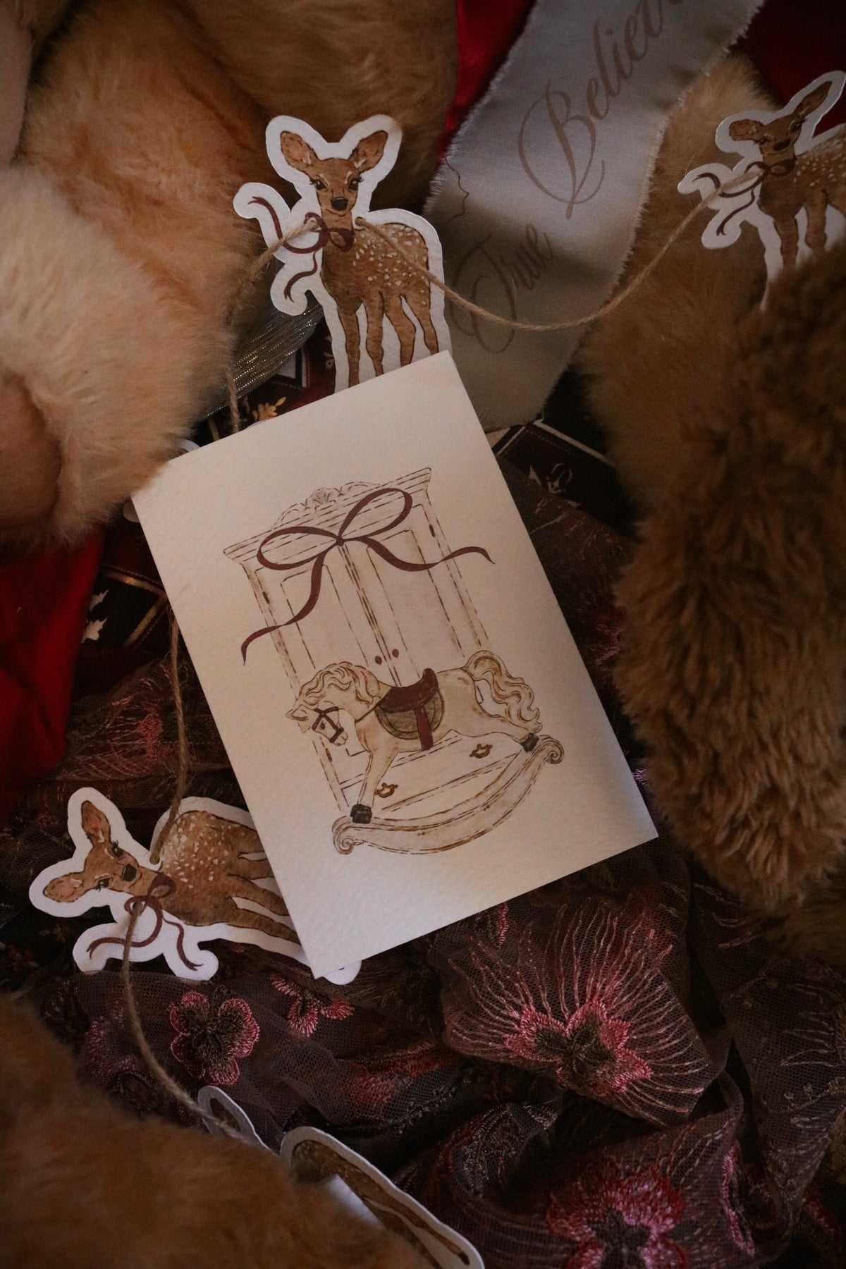 Rocking Horse | Available as Christmas Card or Print