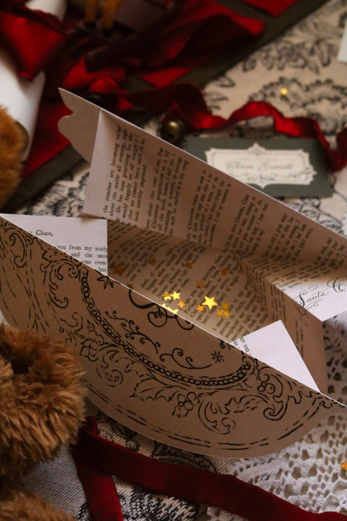 Keepsake Locket Style Letter from Santa