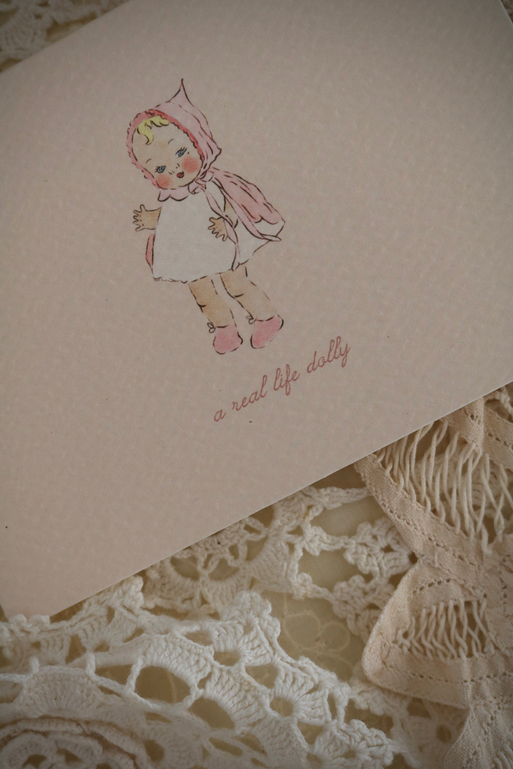 Dolly | Illustrated Keepsake Card