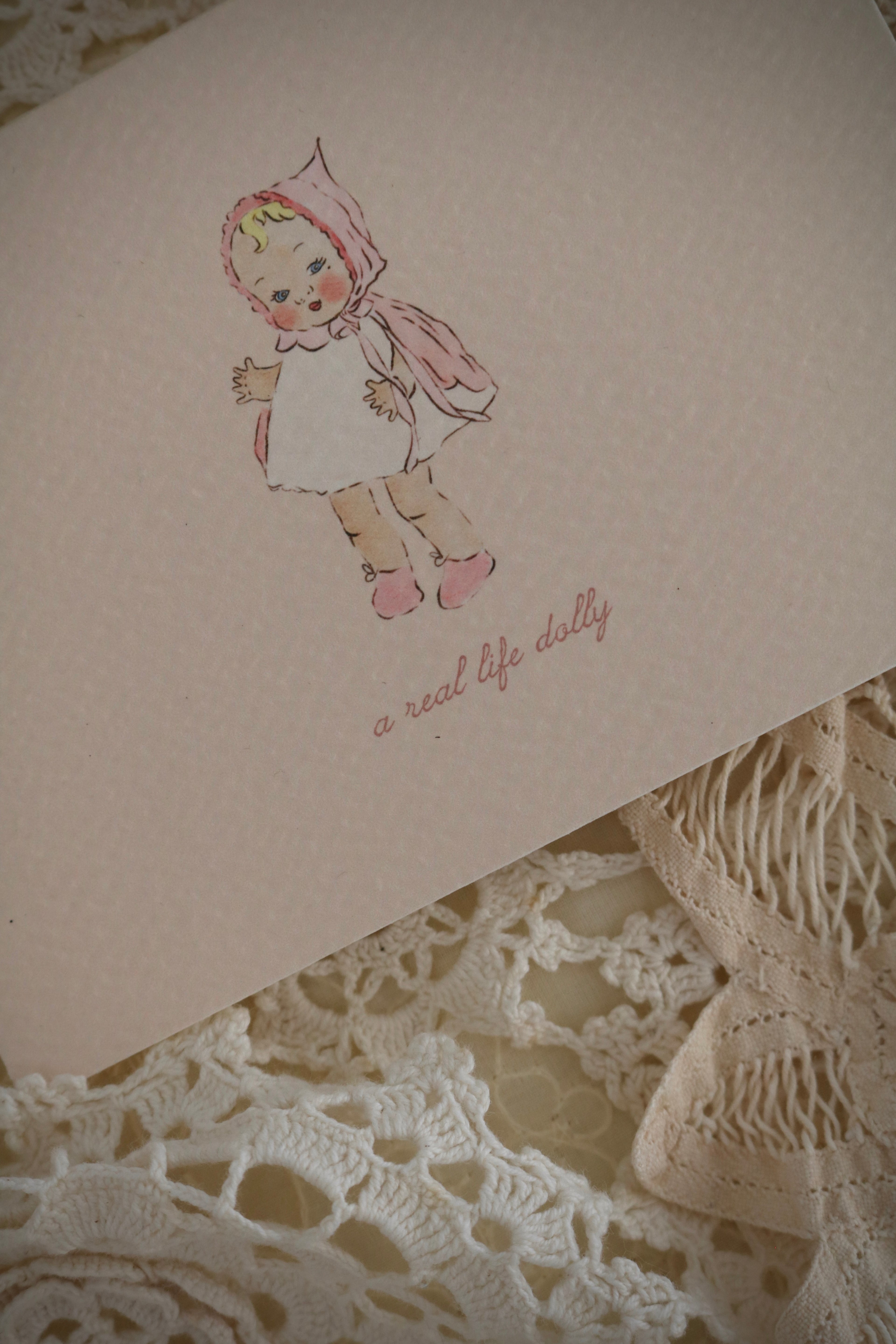 Dolly | Illustrated Keepsake Card