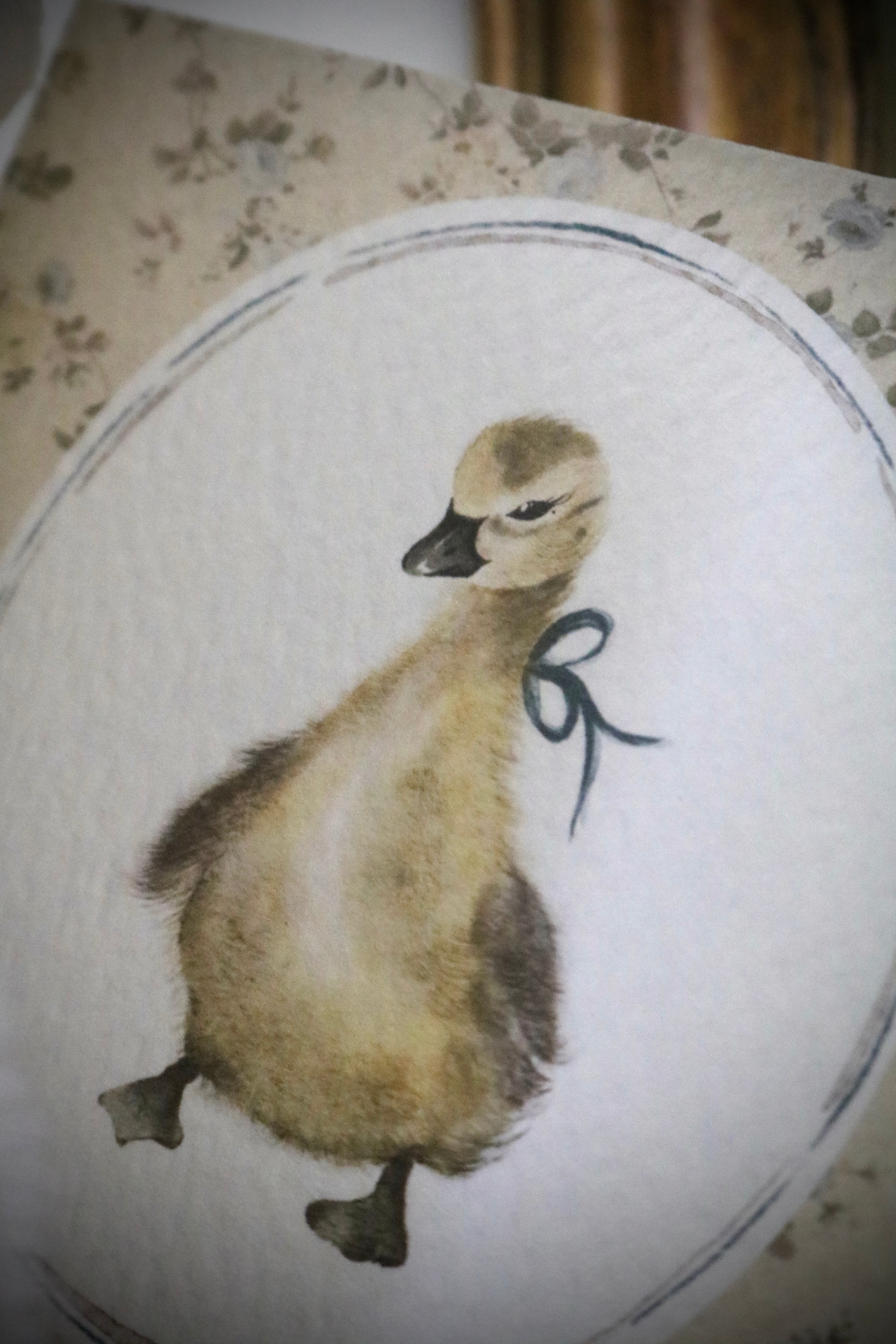 Ruffled Duckling | Art Print or Greeting Card