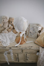 Embroidered Cotton Bonnet