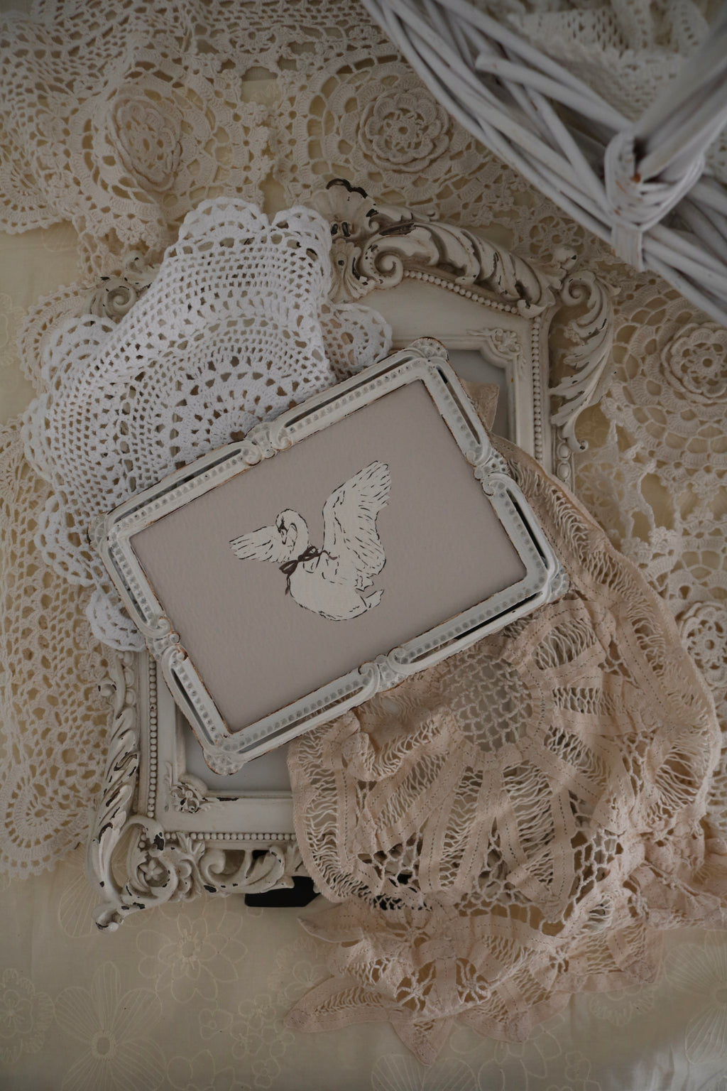 Swan Sketch | Framed