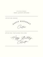 Large Birthday Banner with Custom Text