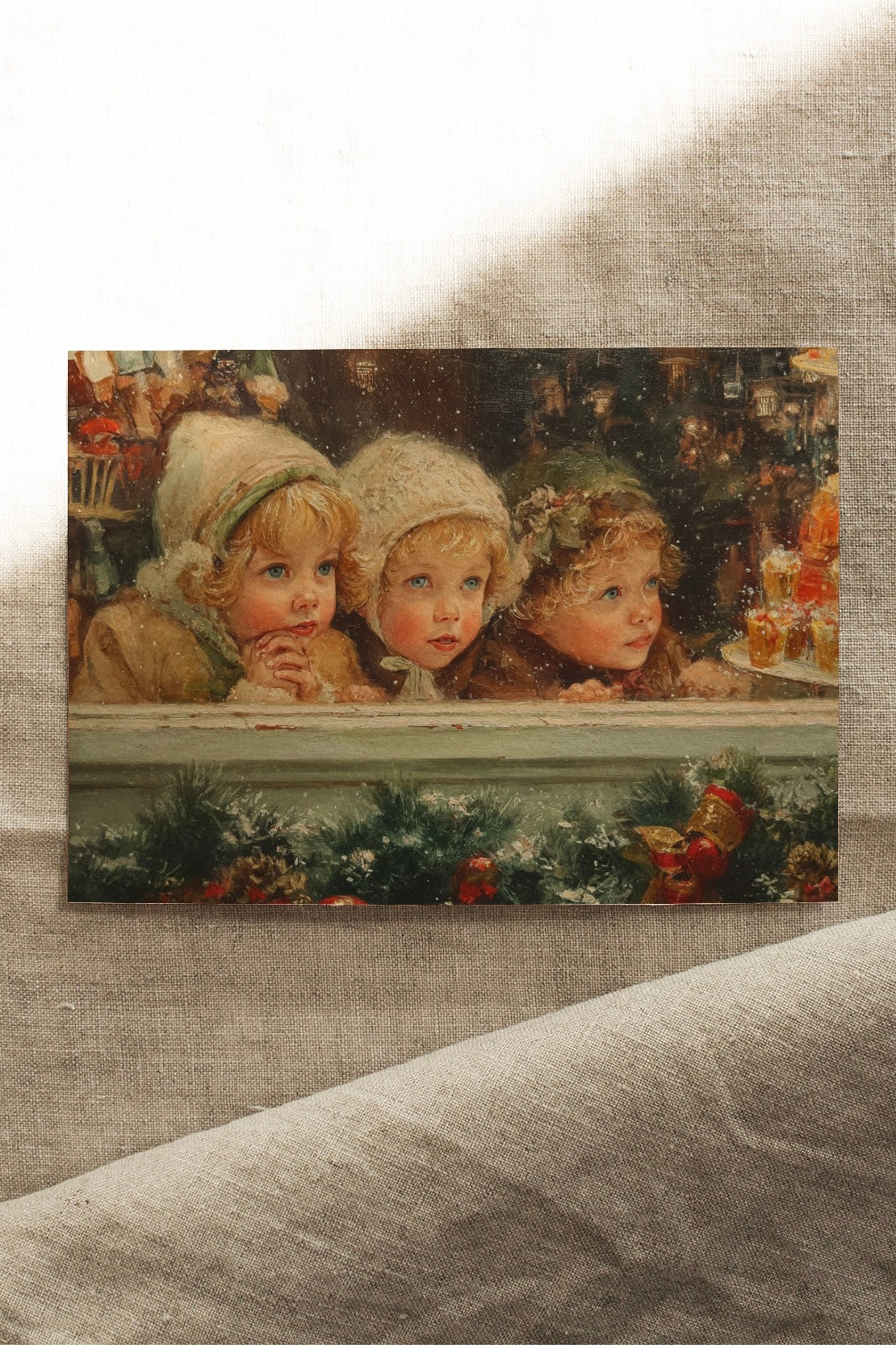 Little Faces | Available as Christmas Card or Print