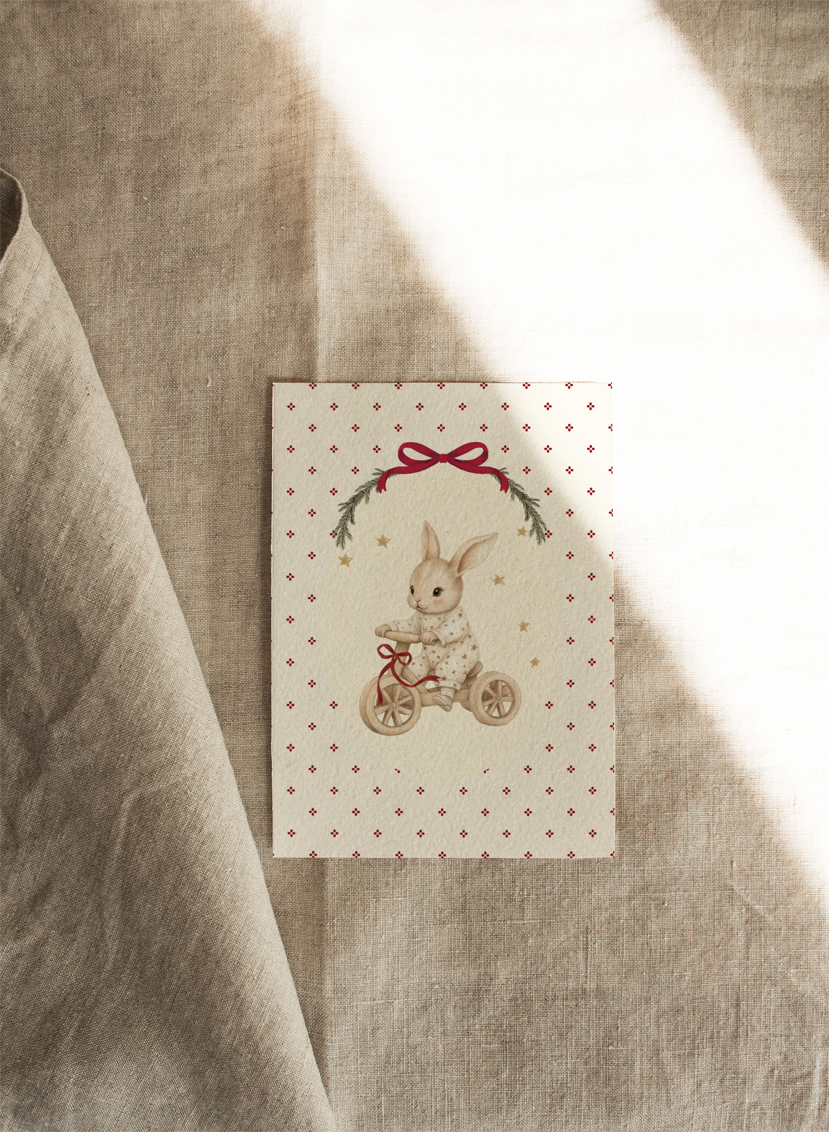 Elli Bunny | Available as Christmas Card or Print