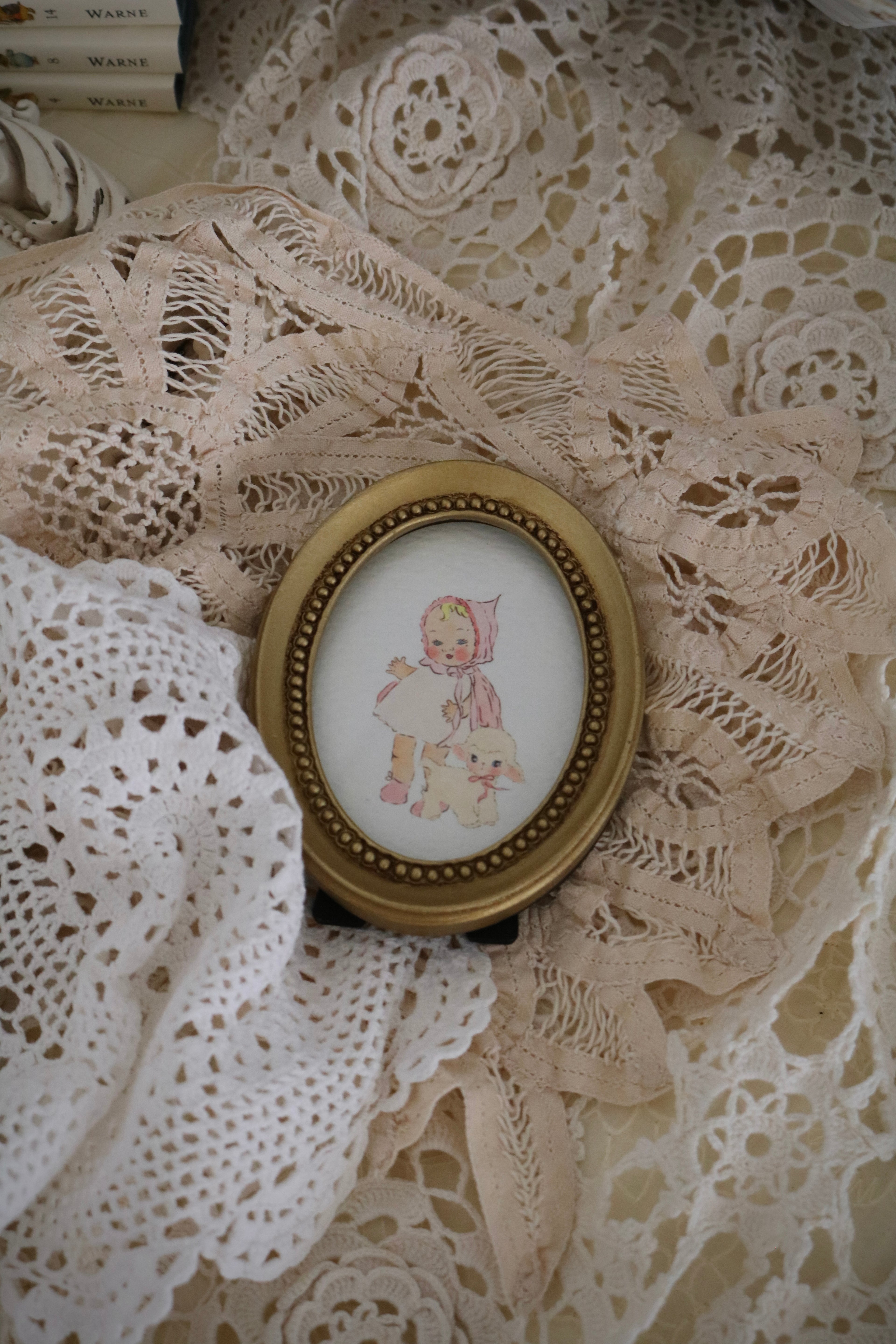 Dolly and Her Lamb | Petite Frame