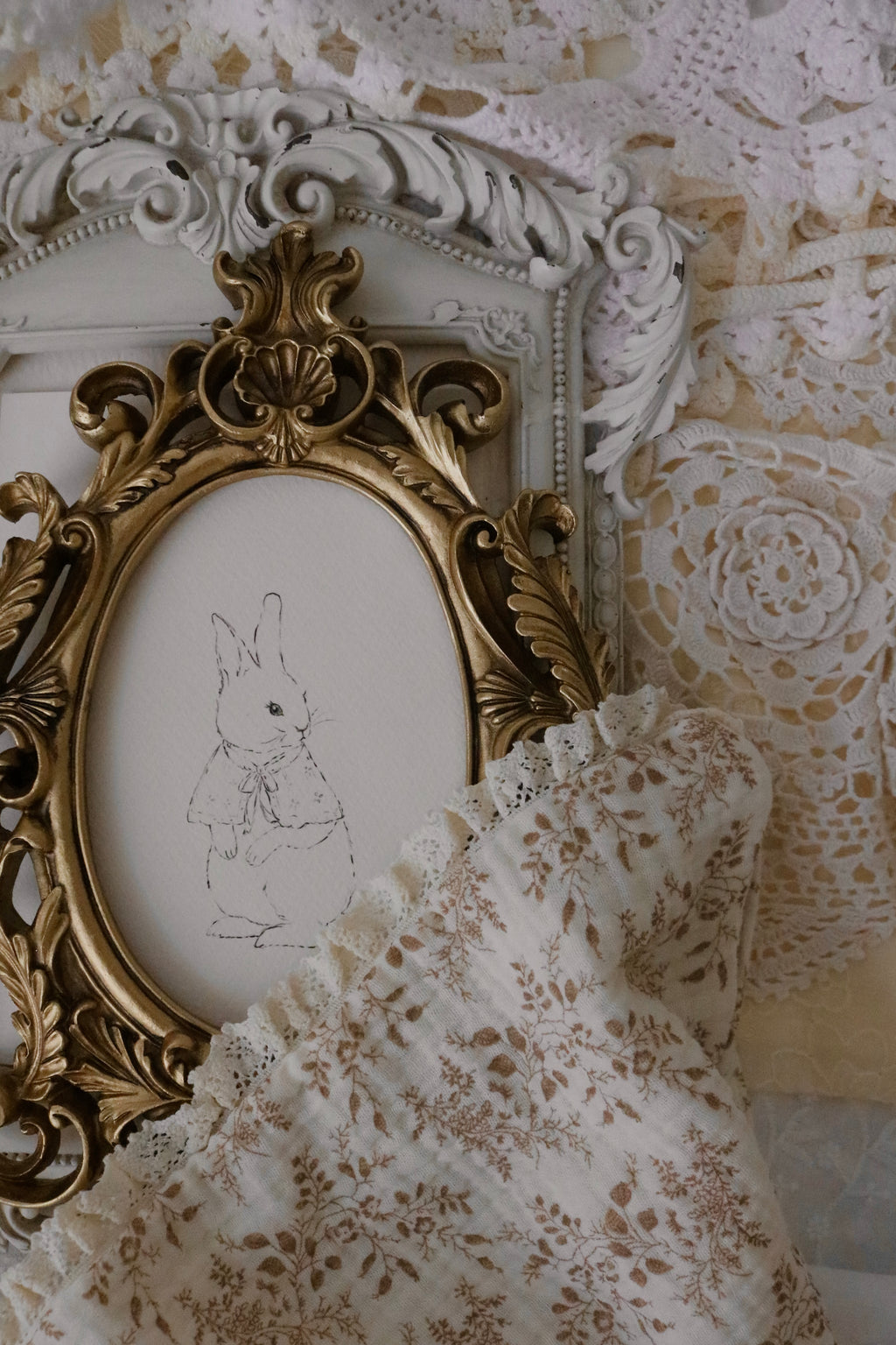 Juniper Rabbit Sketch | Art Print