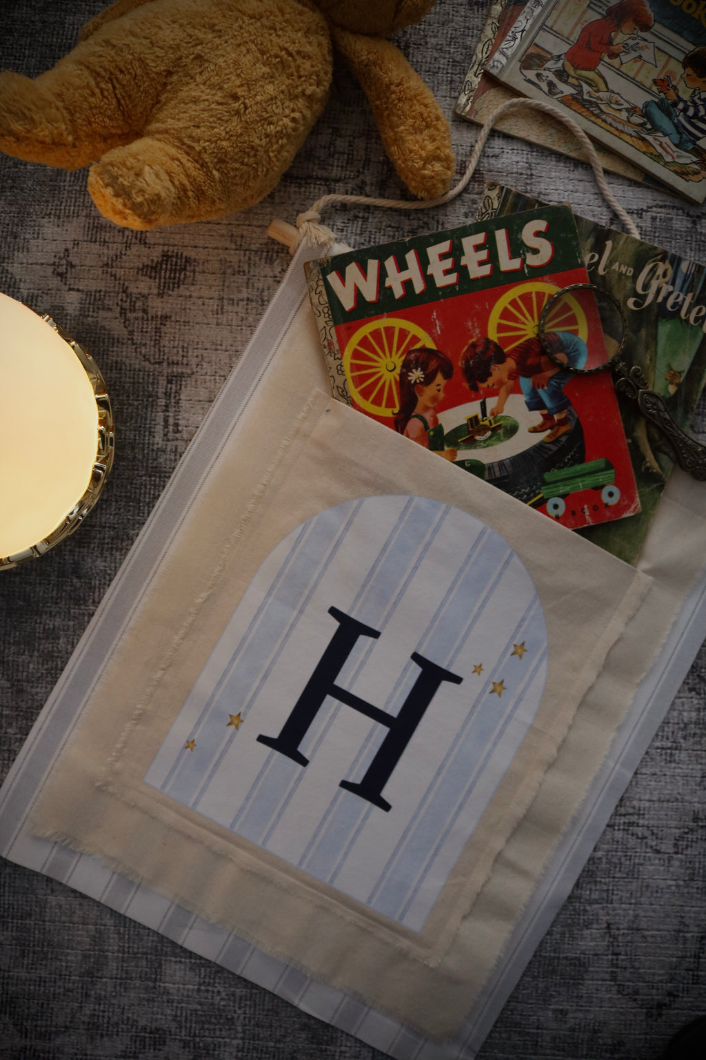 Double Sided Bedroom Banner with Keepsake Pocket