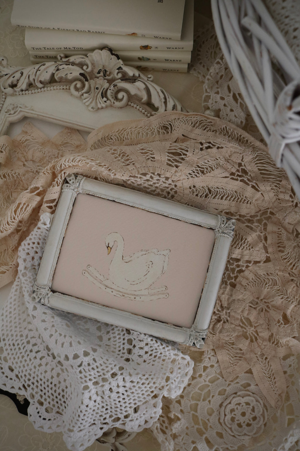 The Rocking Swan | Framed
