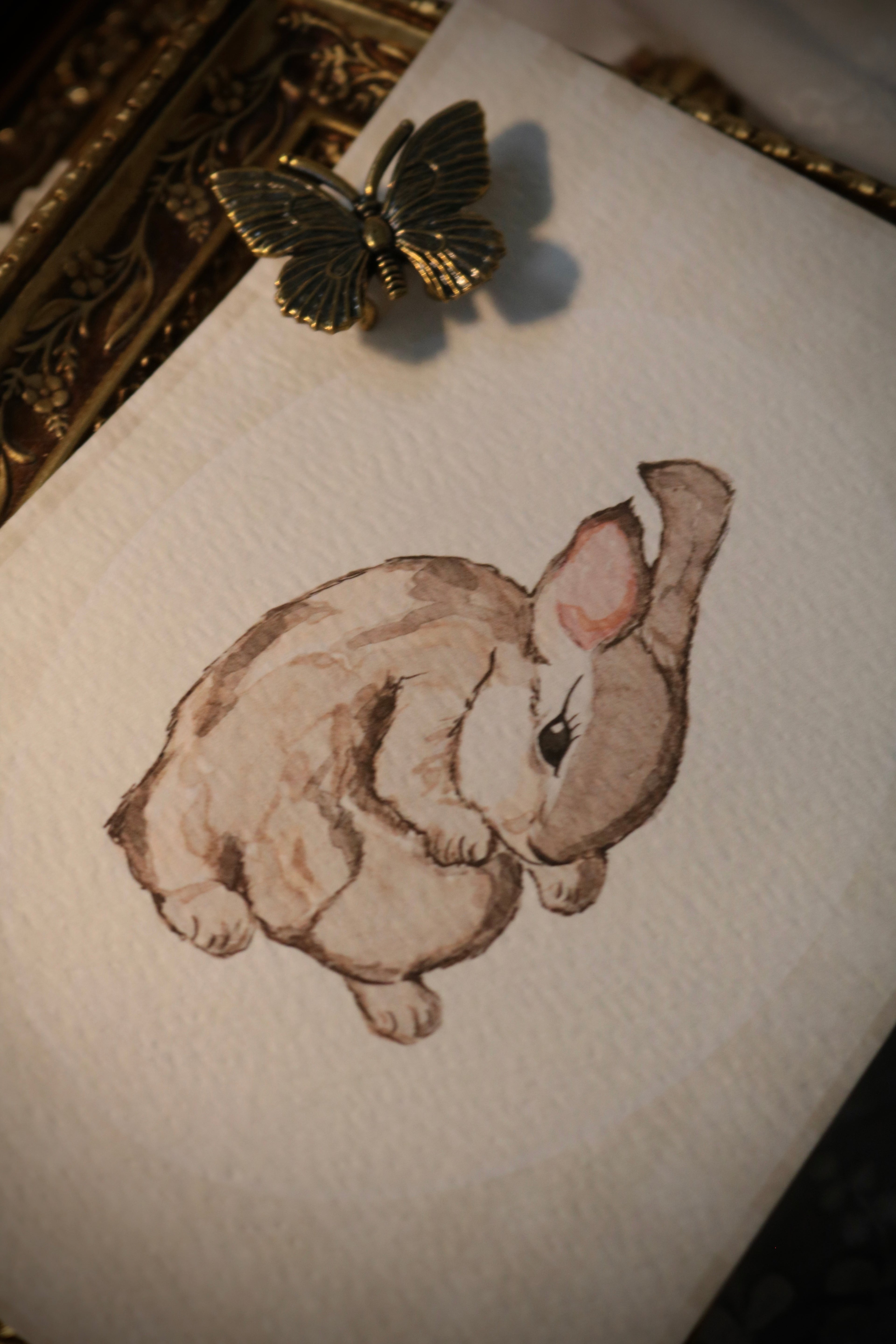 Quiet Bunny | Art Print or Greeting Card