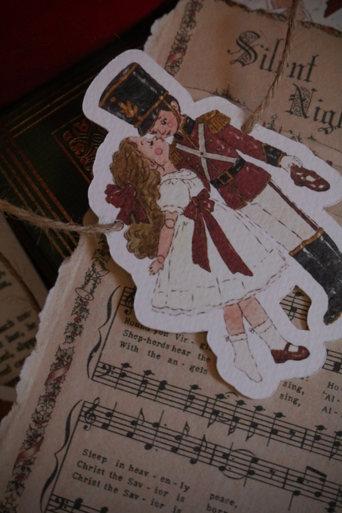Toy Soldier & Dolly Christmas Garland