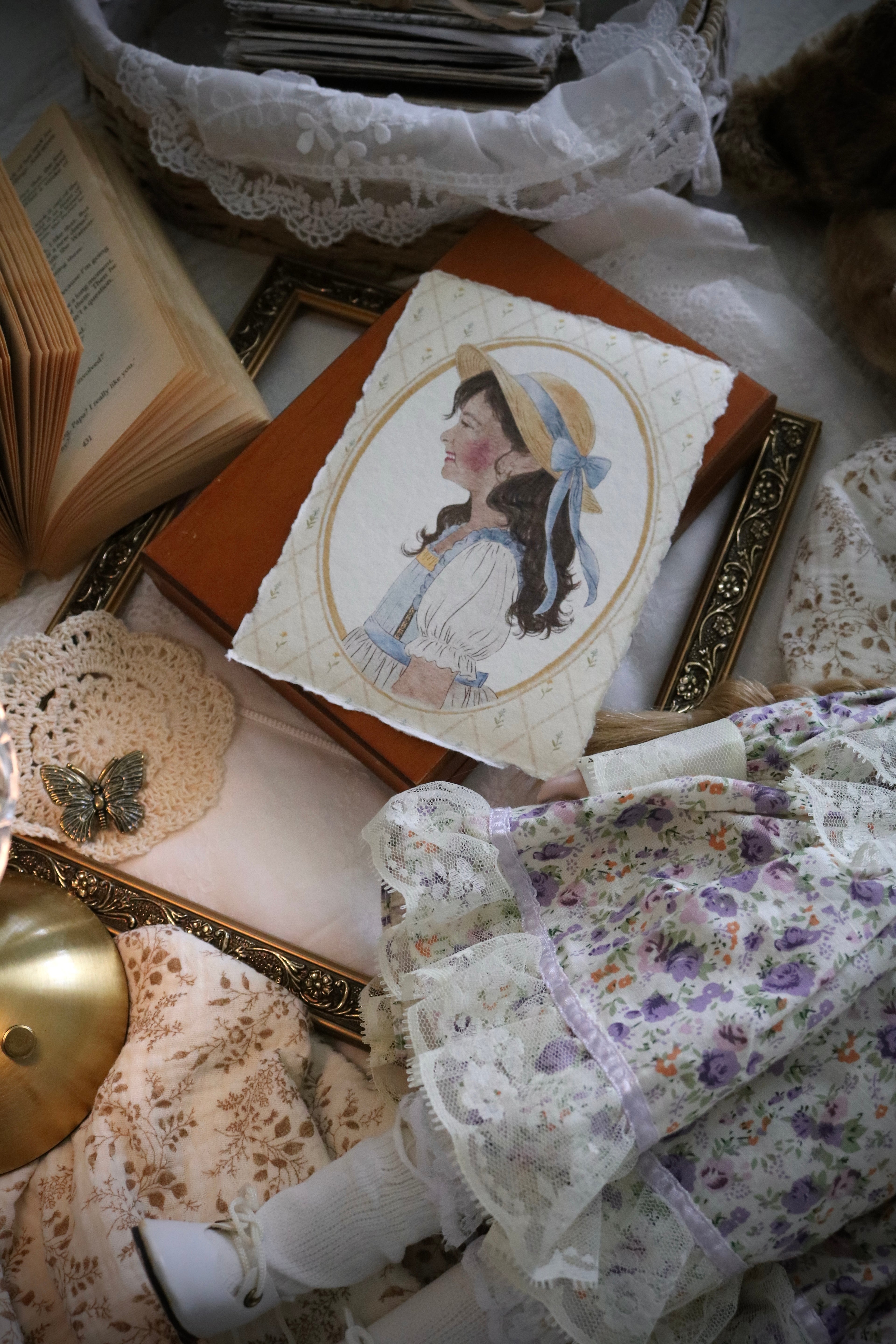 Prairie Dress Portrait