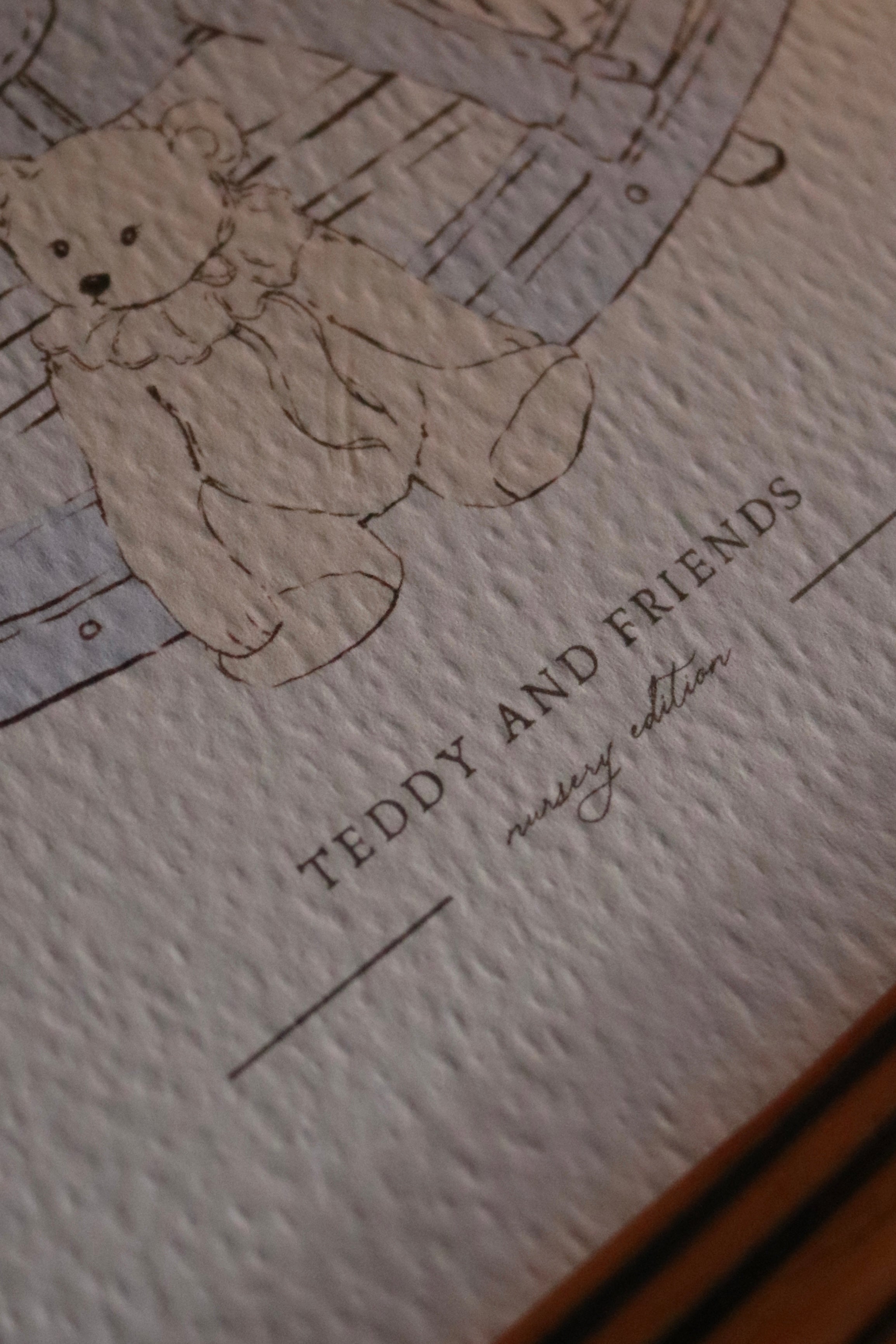 Teddy and Friends | Nursery Edition | Framed