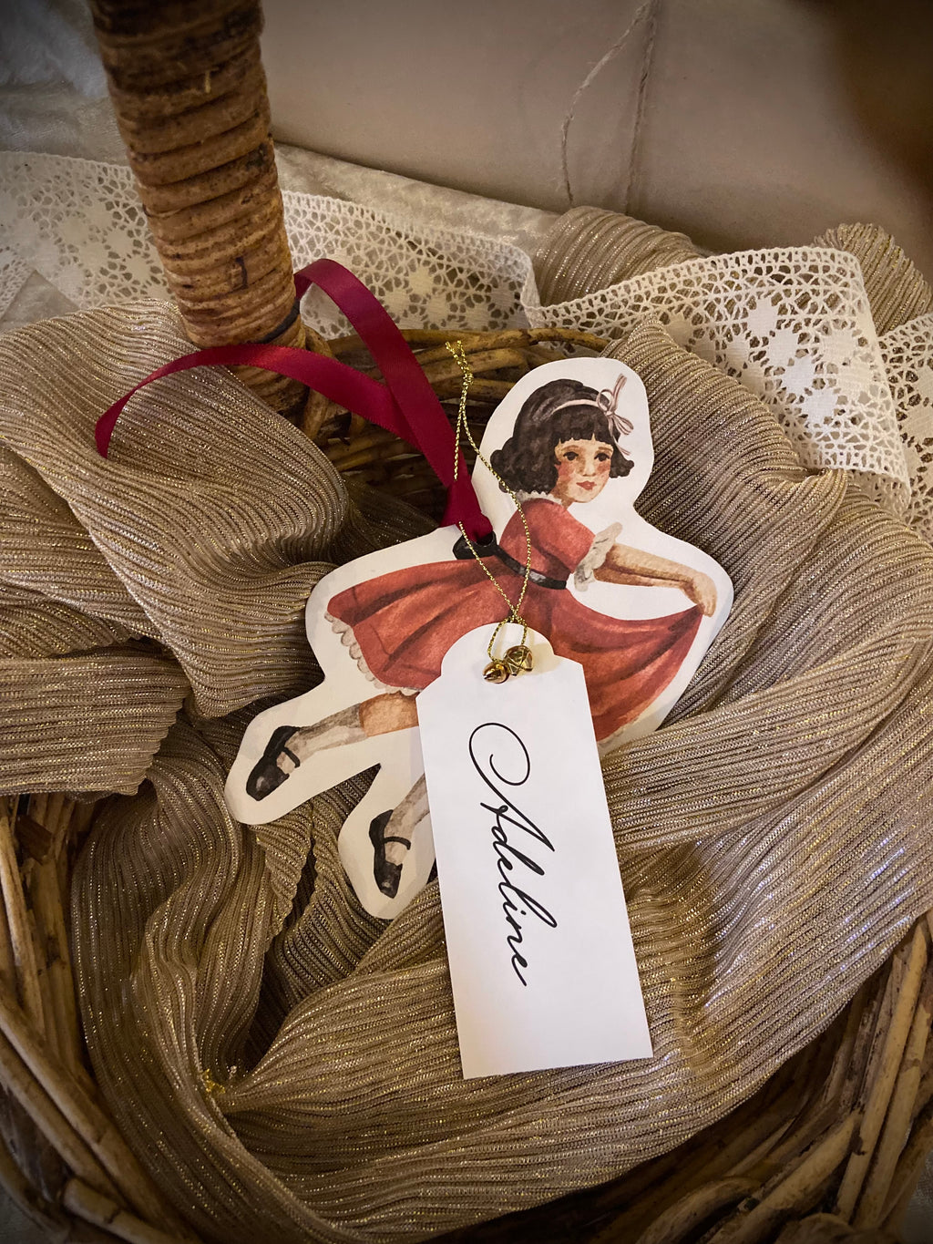 Storybook Style Gift Tag