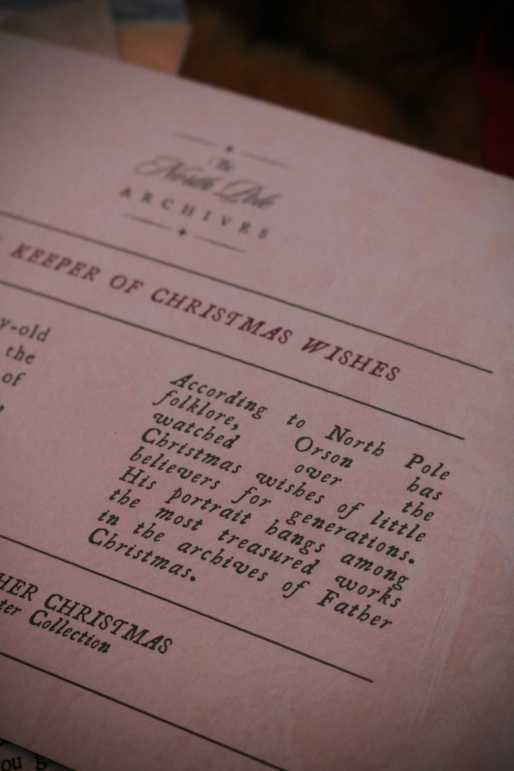 Letter from Santa Claus | Special Edition