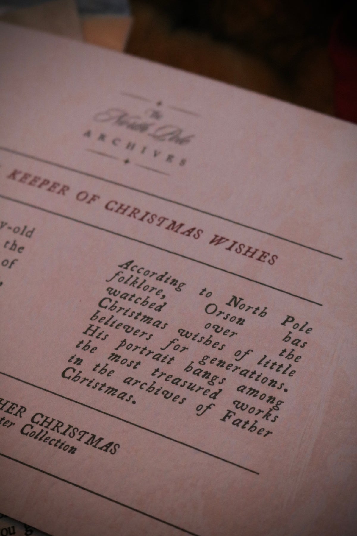 Letter from Santa Claus | Special Edition