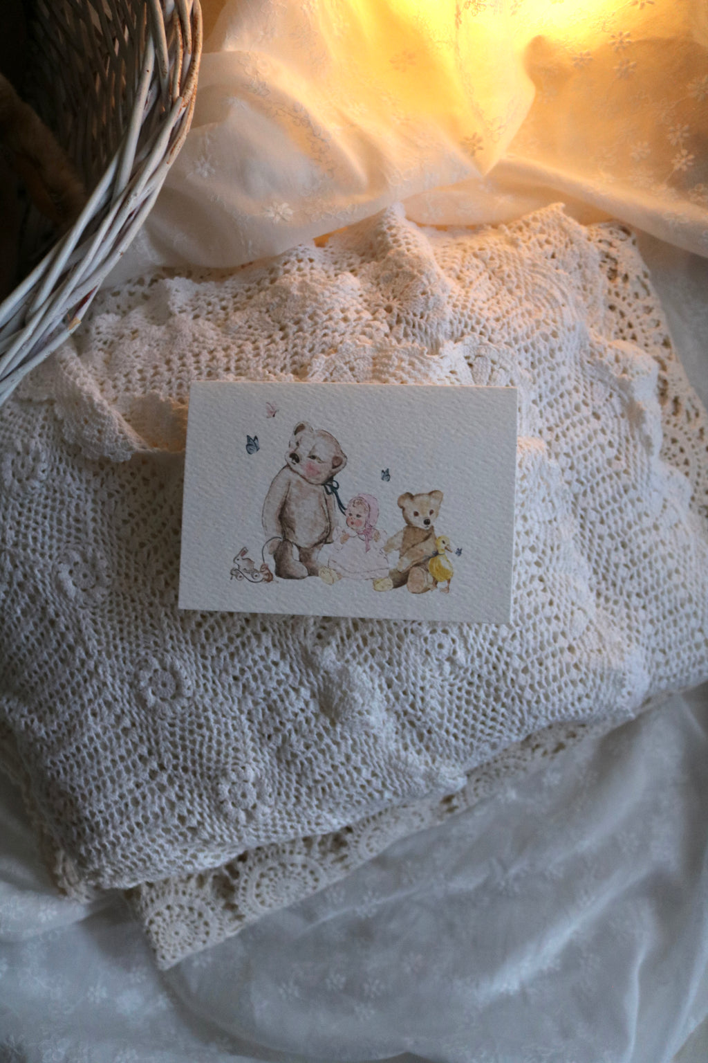 Nursery Toys | Illustrated Keepsake Card