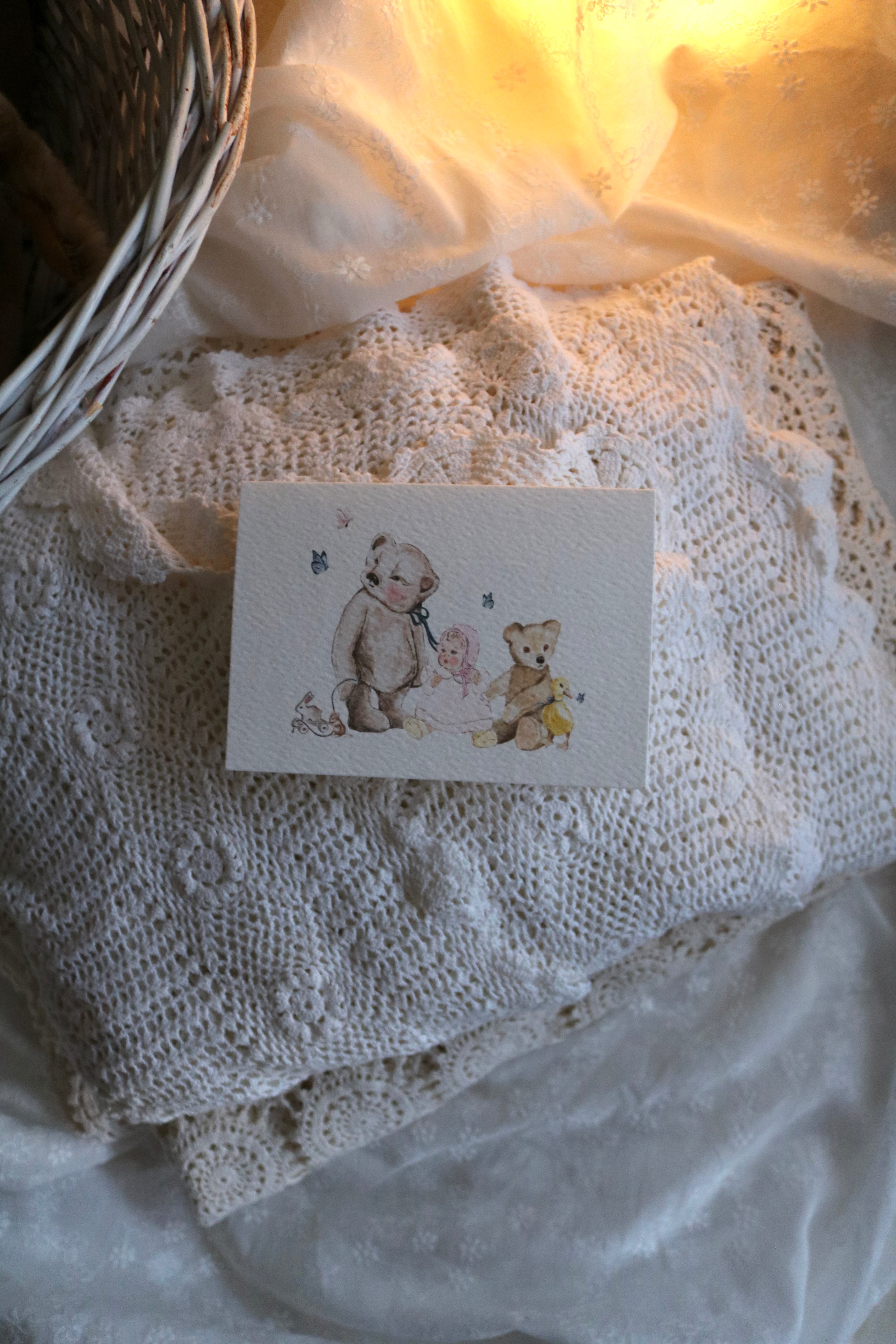 Nursery Toys | Illustrated Keepsake Card