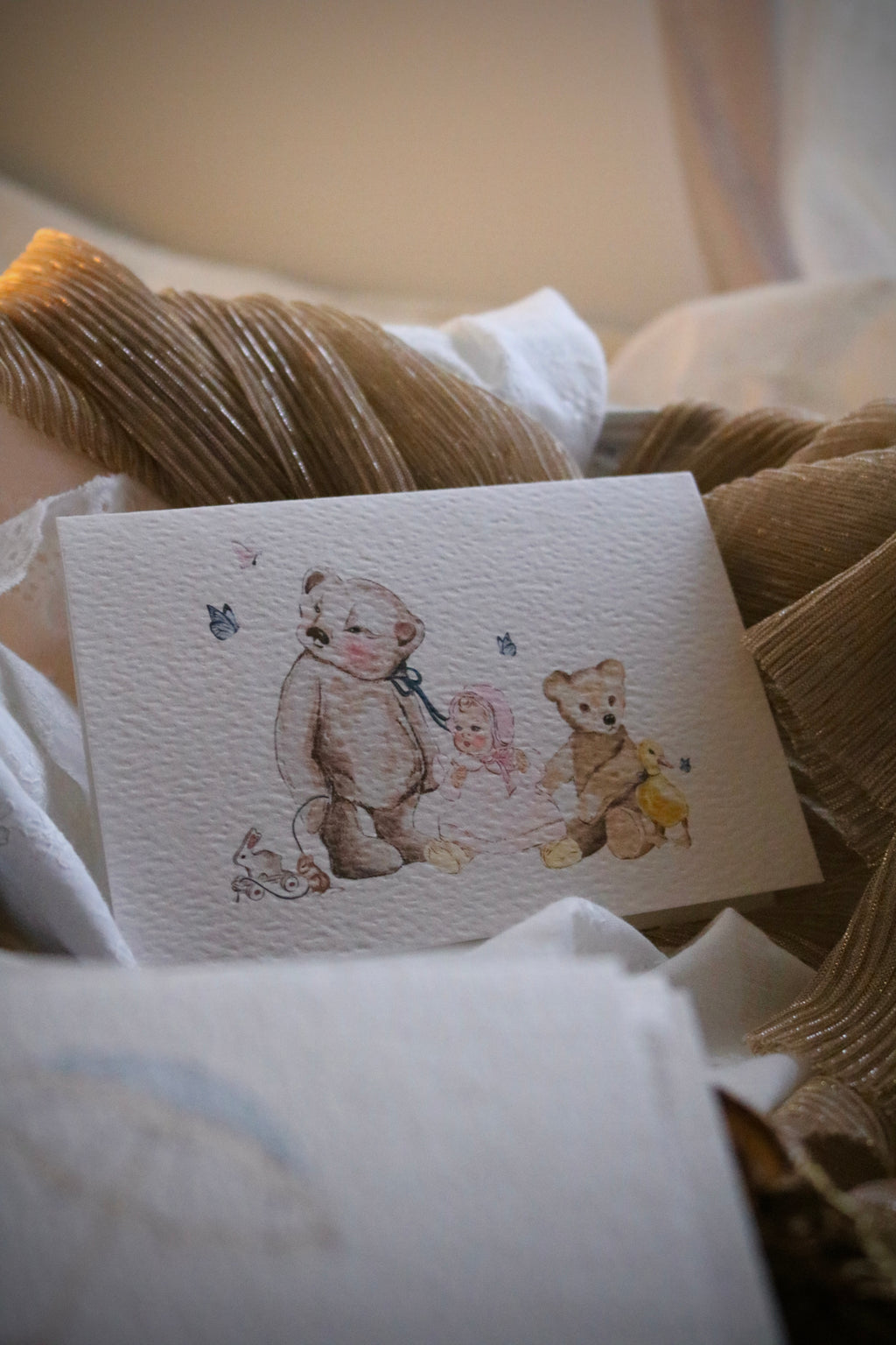 Nursery Toys | Illustrated Keepsake Card